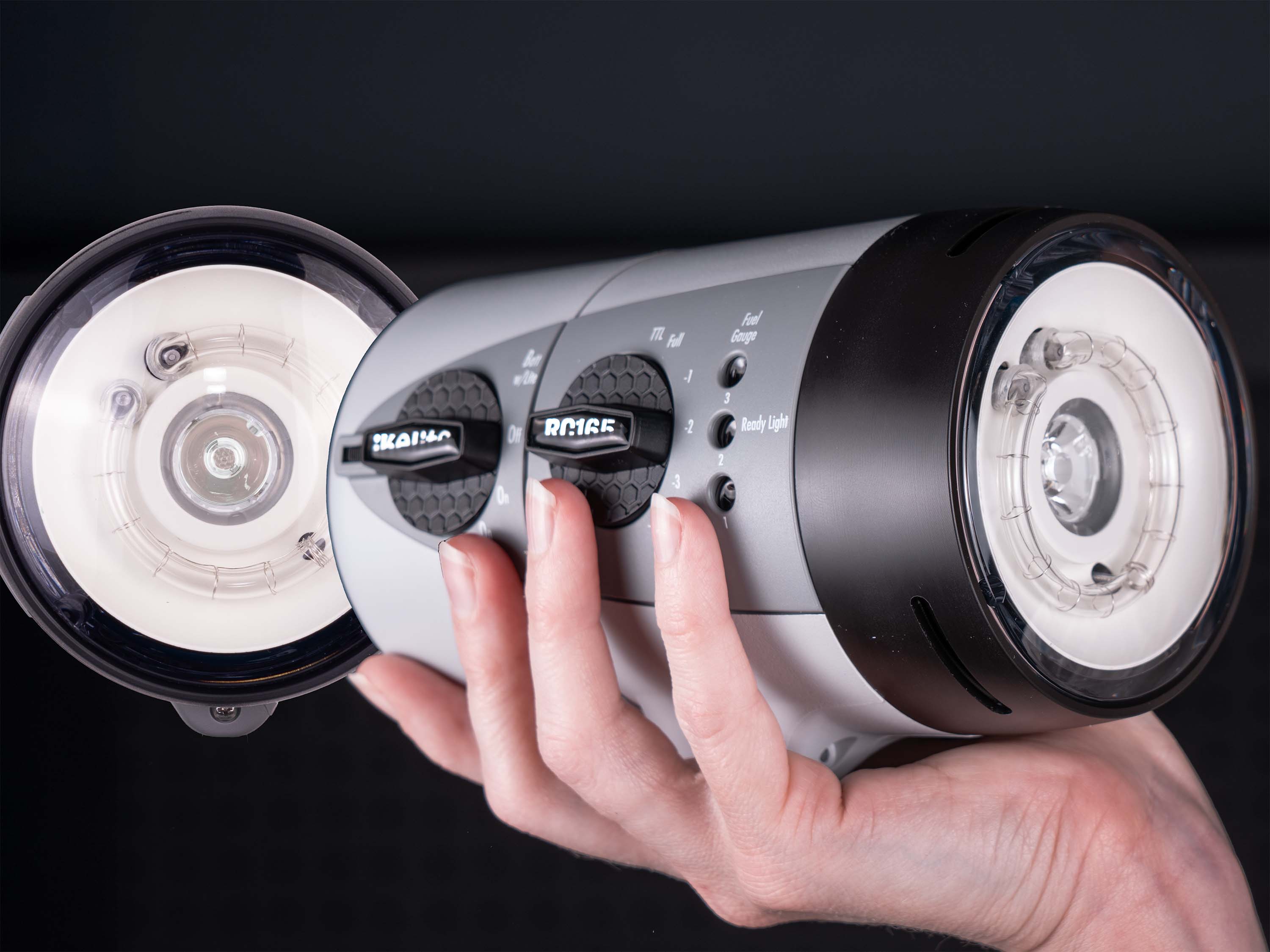 RC165 Strobe Features // Smaller, Wider, Fiber Optic