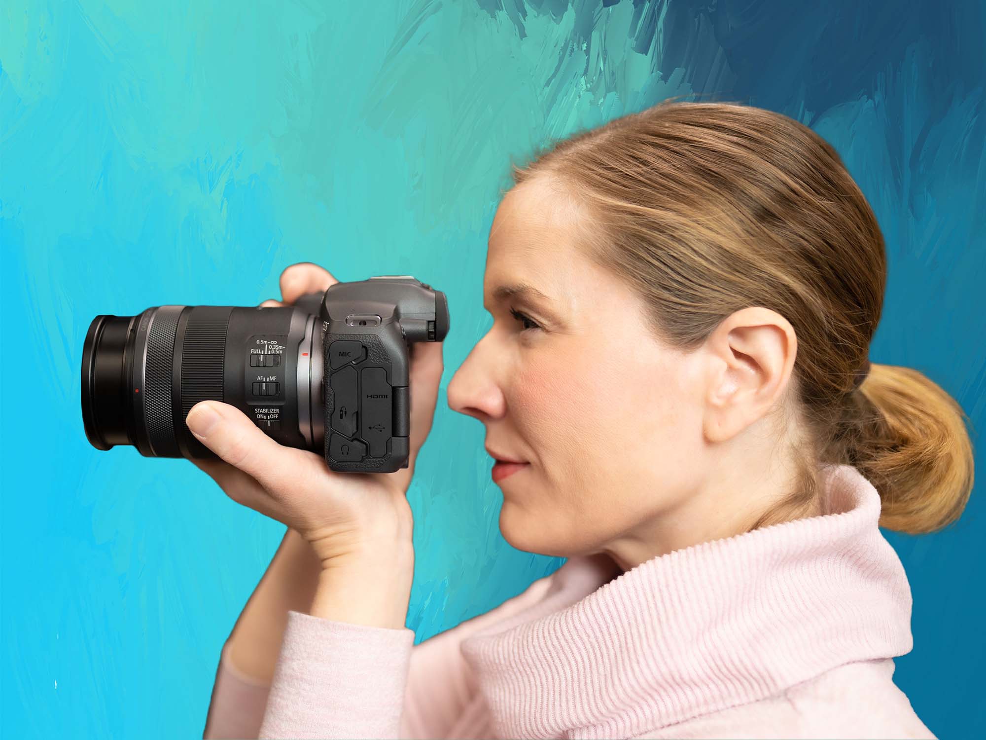 Objectif Canon 85mm F/2 MACRO IS STM, Monture RF, Occasion