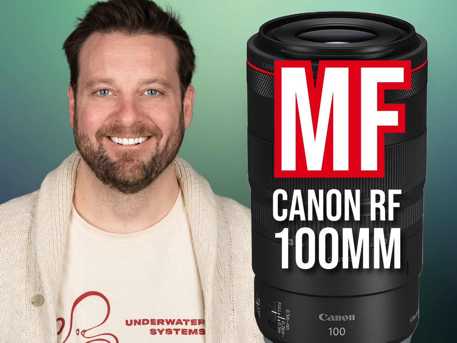 Canon RF 100mm Manual Focus Gear Installation // 200DL Underwater Housing