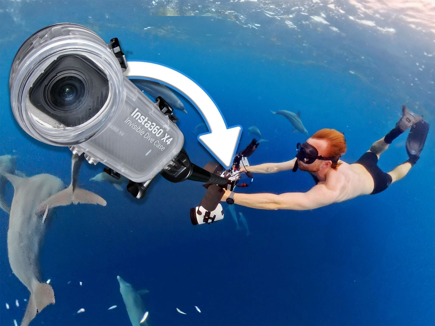 Ikelite Underwater System's Video Producer Logan Wood Tutorial Insta360 Mount to Ikelite Underwater Housing