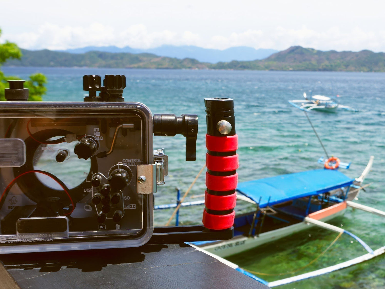 Sony a6700 200FP/T Ikelite Underwater Housing pictured in Anilao