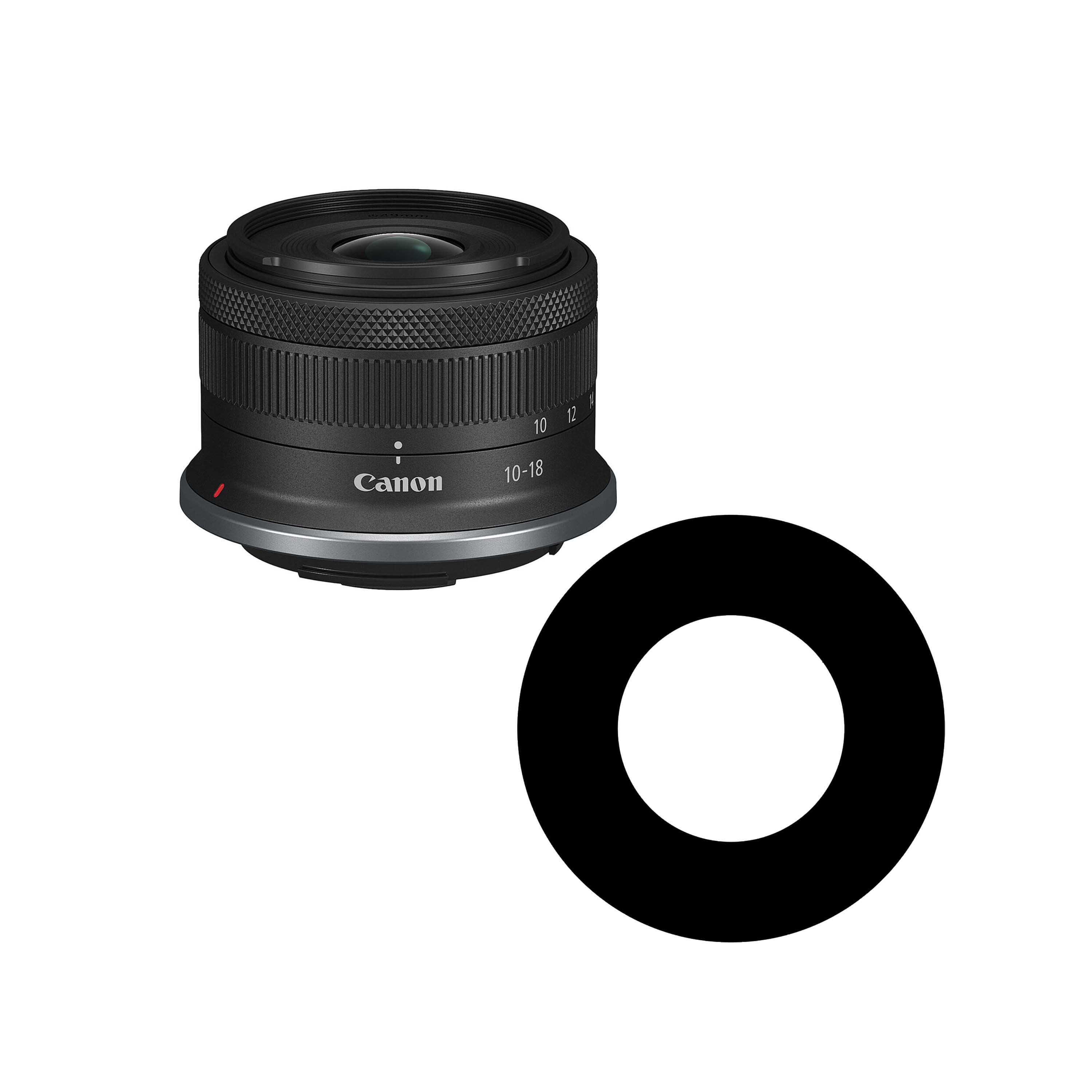 Ikelite Anti-Reflection Ring for Canon RF-S 10-18mm f/4.5-6.3 IS STM Lens