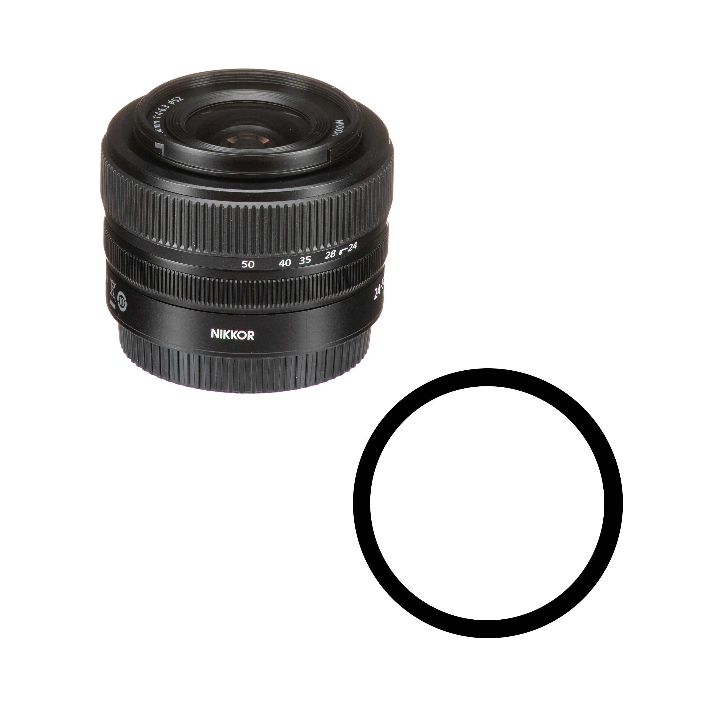 Ikelite Anti-Reflection Ring for Nikon NIKKOR Z 24-50mm f/4-6.3 Lens