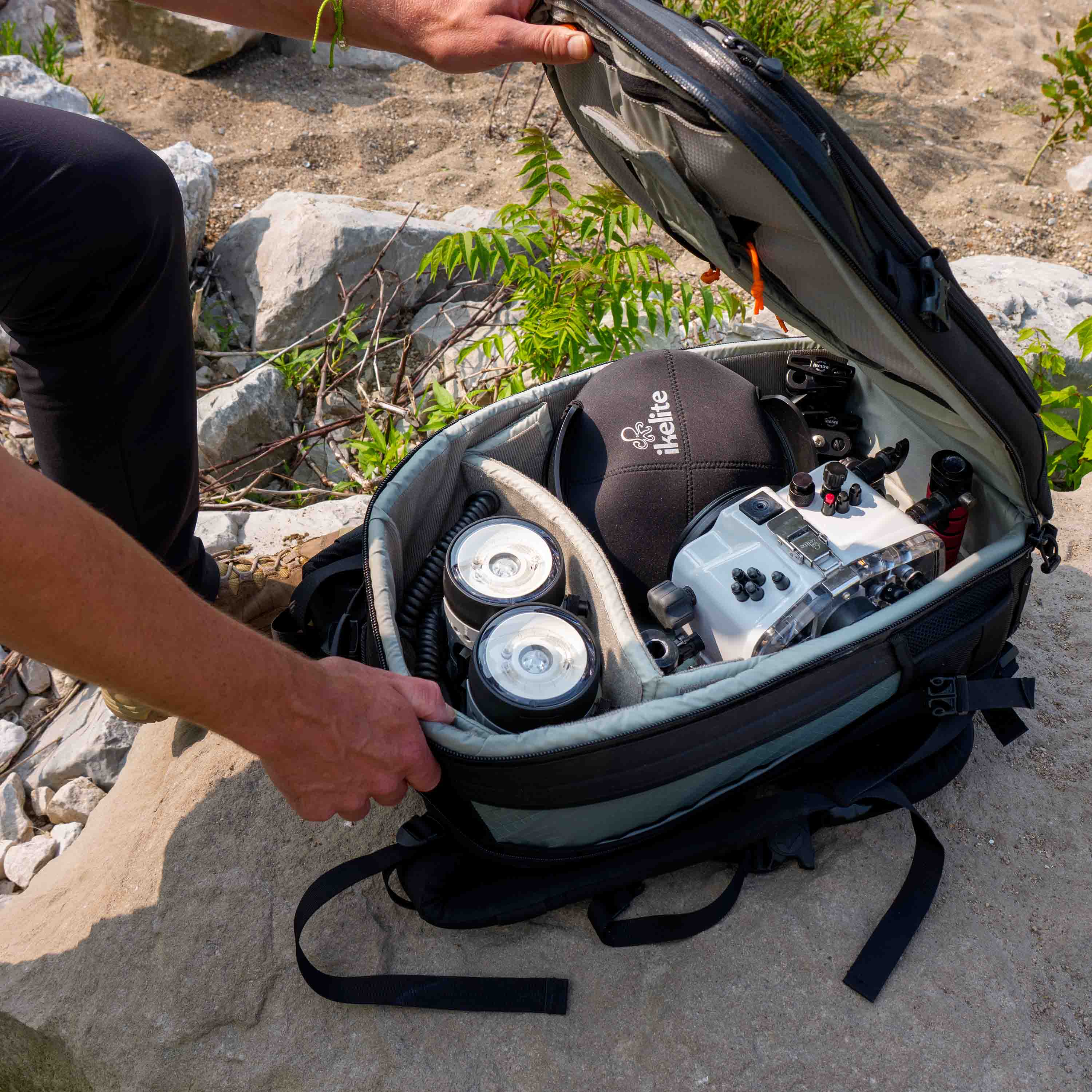 Ikelite DS165 TTL Underwater Strobe with Electrical Bulkhead