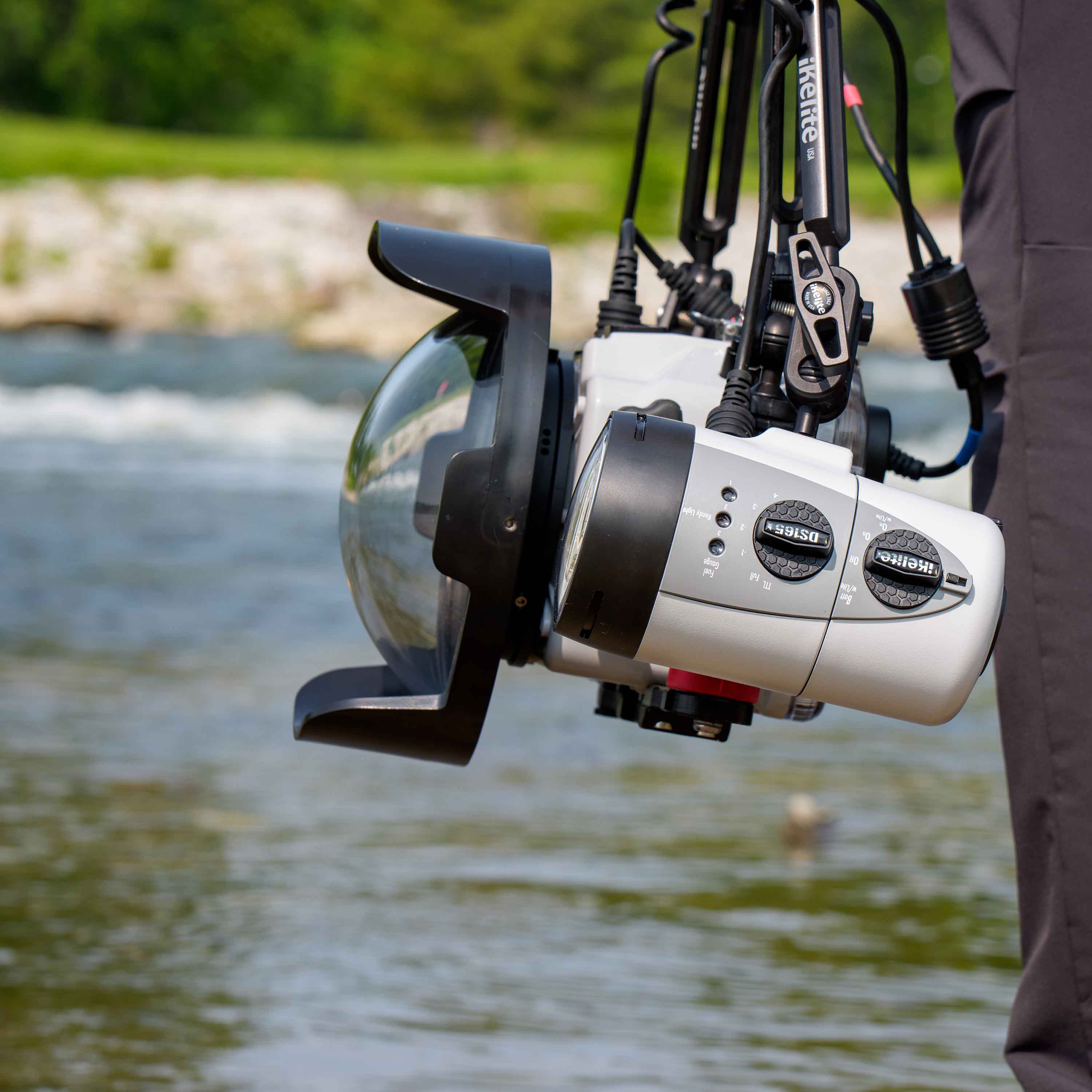Ikelite DS165 TTL Underwater Strobe with Electrical Bulkhead