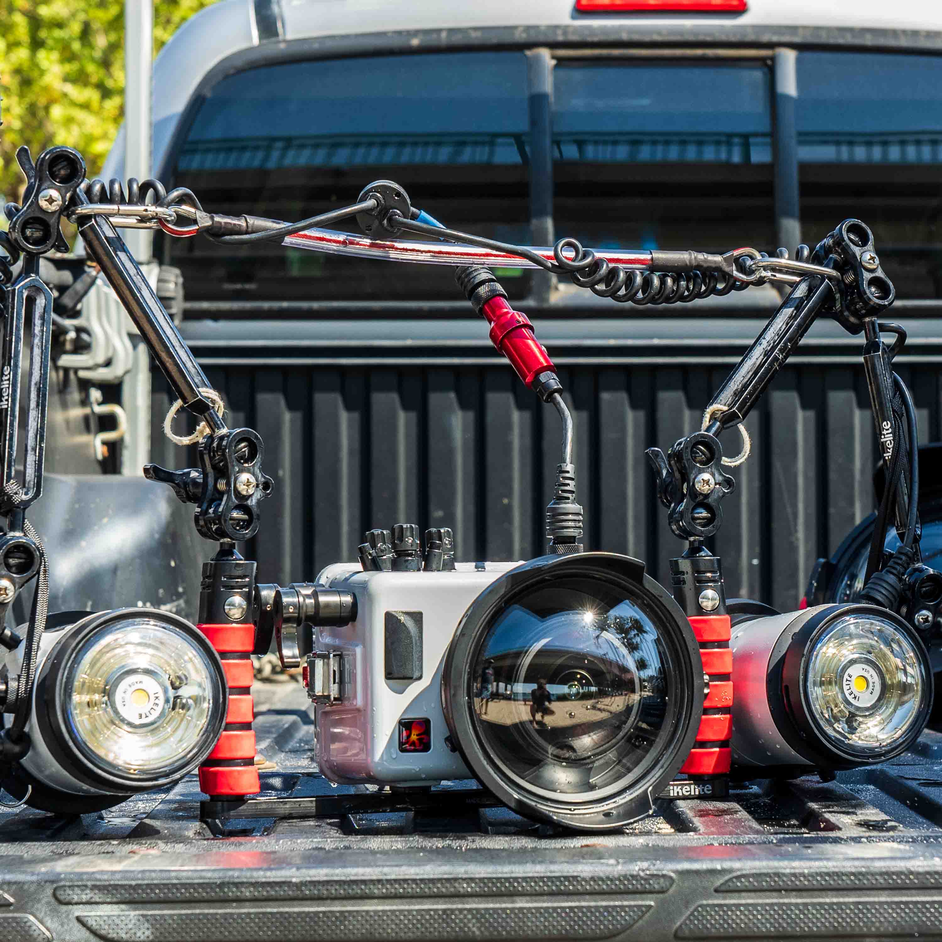DS232 TTL Underwater Strobe with Video Light