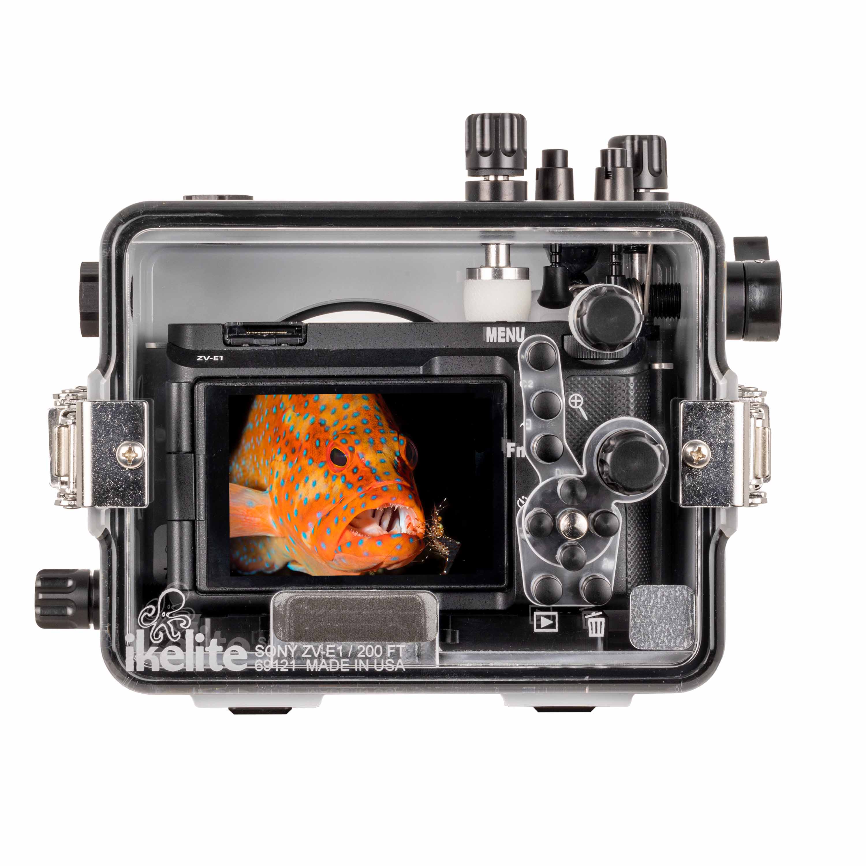 Ikelite 200DLM/A Underwater Housing for Sony ZV-E1 Mirrorless Cameras