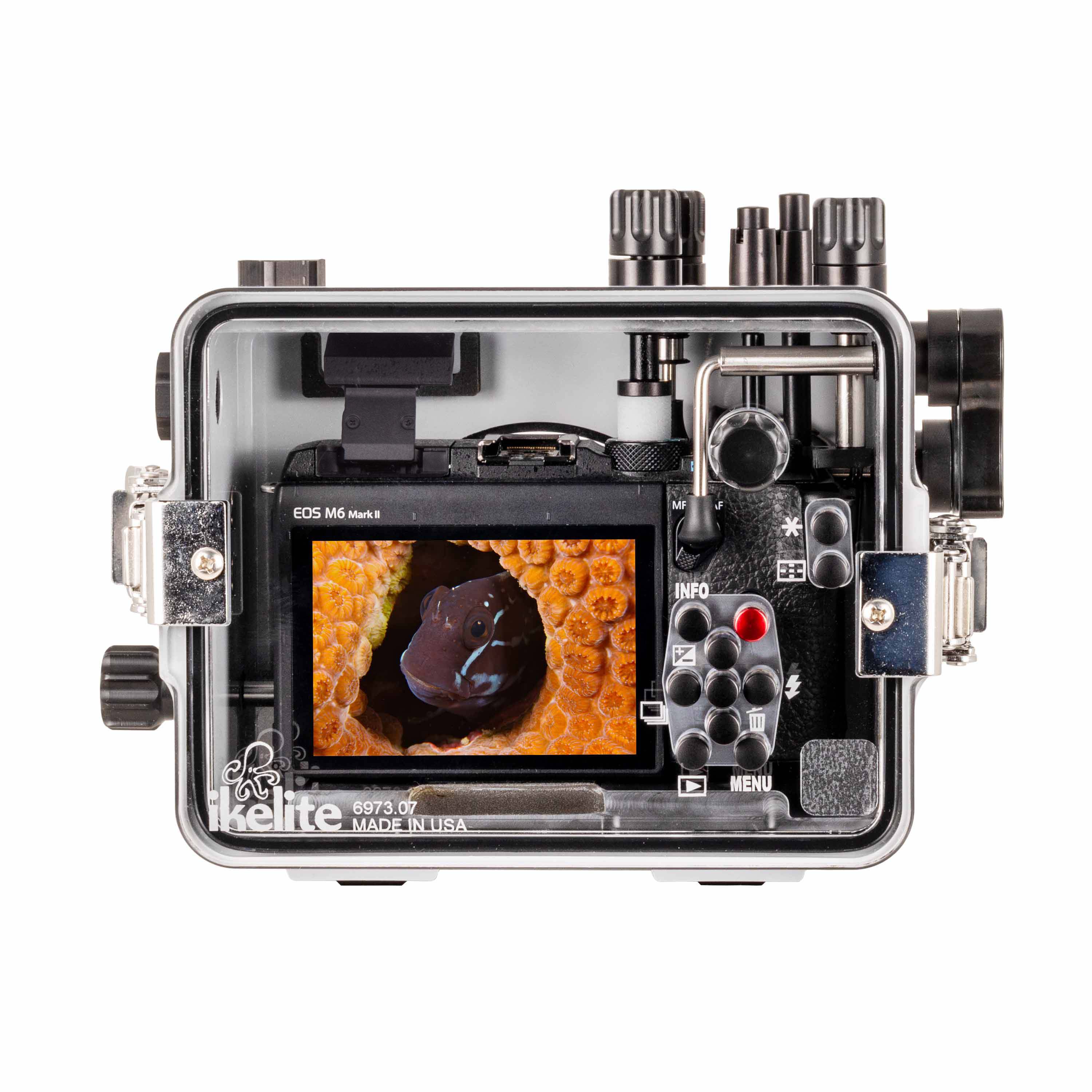 Ikelite 200DLM/A Underwater Housing for Canon EOS M6 Mark II Mirrorless Cameras