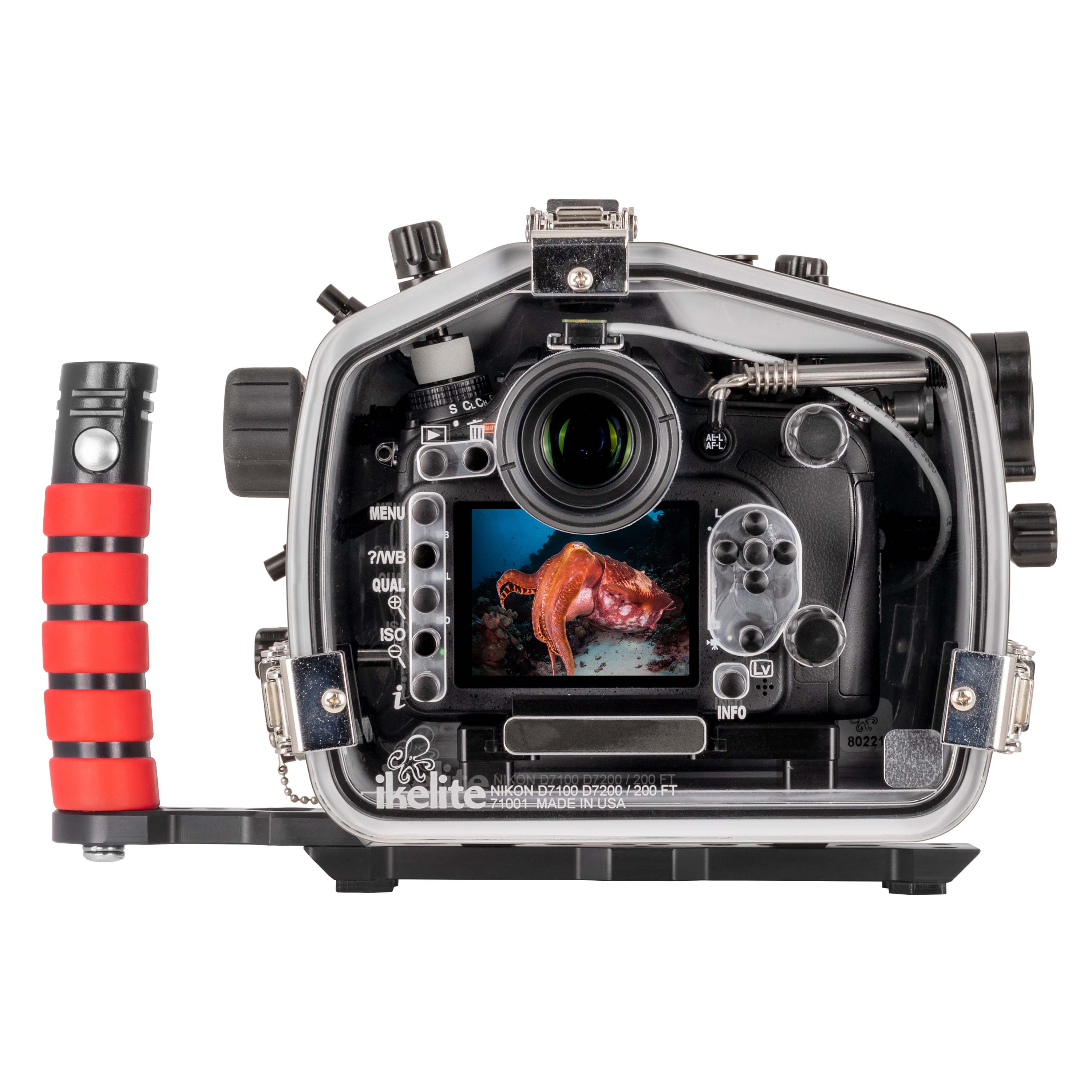 Ikelite 71001 200DL Underwater Housing for Nikon D7100 D7200 DSLR Cameras