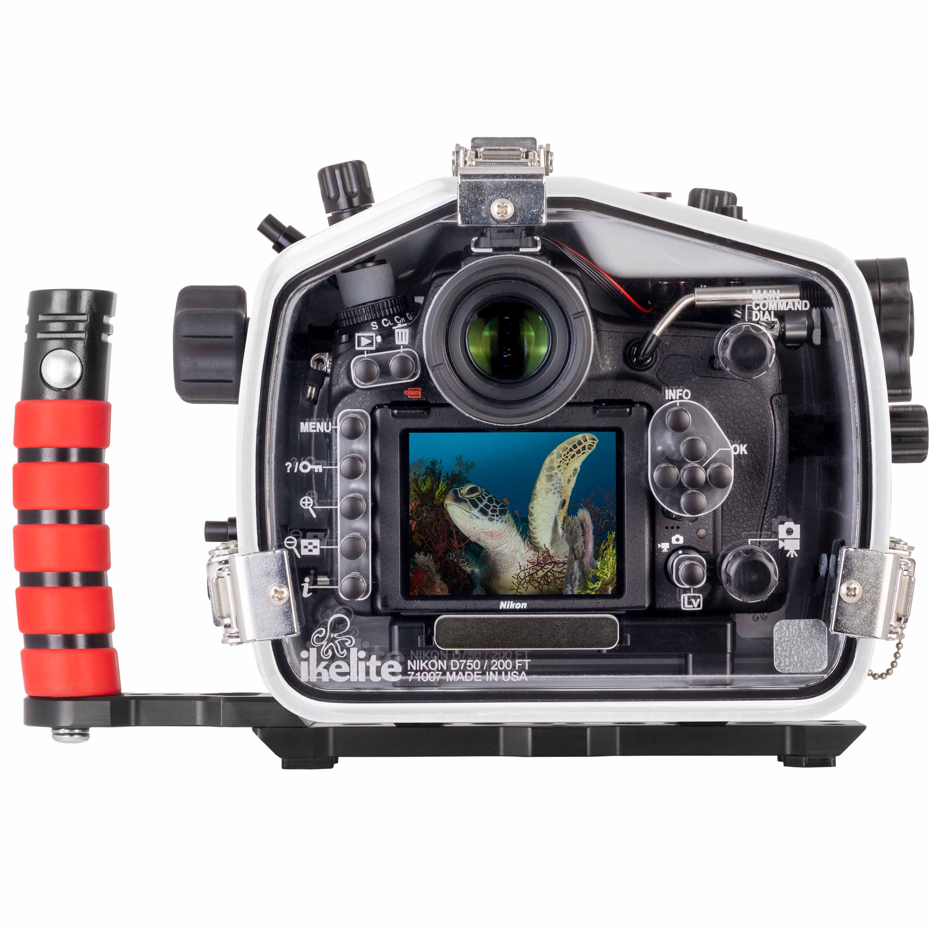 Ikelite 71007 200DL Underwater Housing for Nikon D750 DSLR Cameras