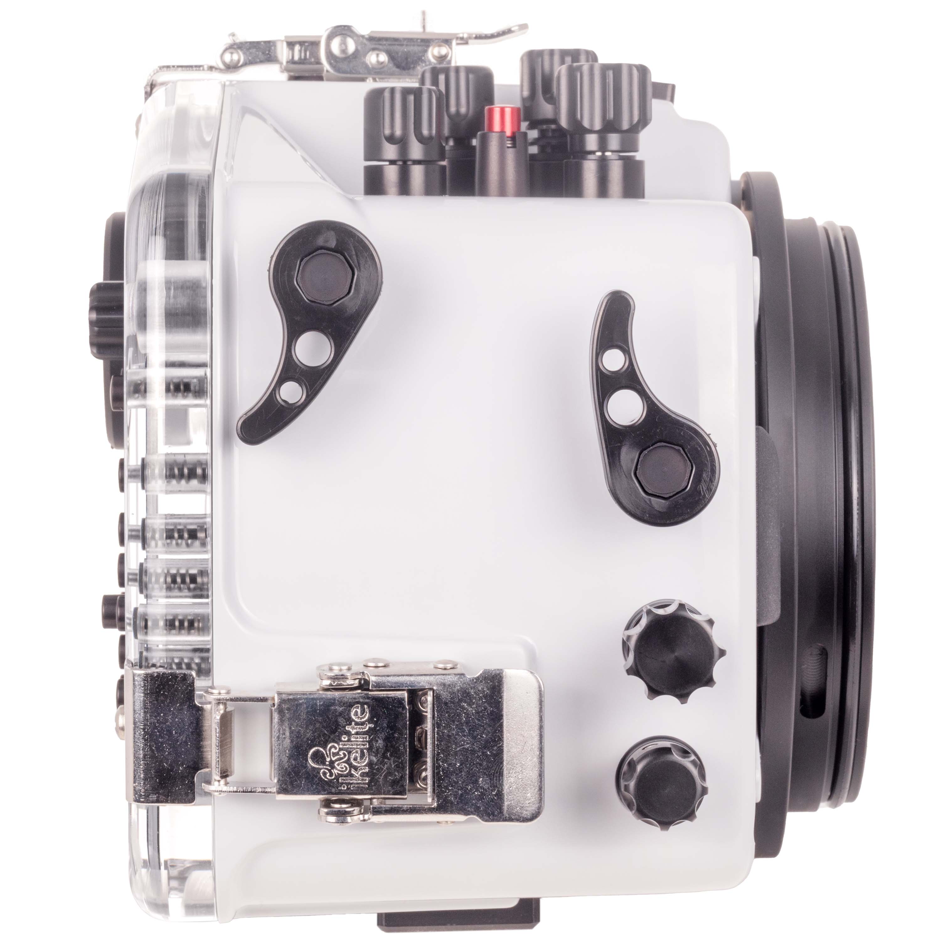 200DL Underwater Housing for Sony a7 IV, a7 V, a7R V, a7R VI Deluxe Version with Handles, Vacuum Pump, & USB-C Charging Bulkhead