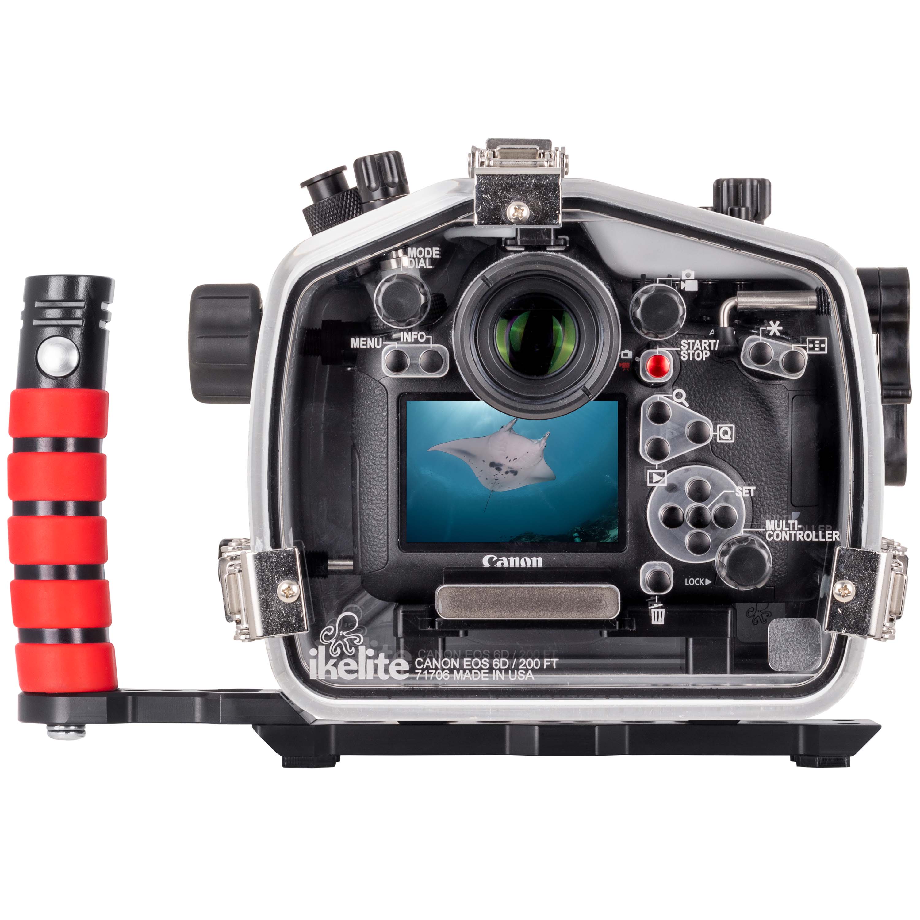Ikelite 71706 200DL Underwater Housing for Canon EOS 6D DSLR Cameras