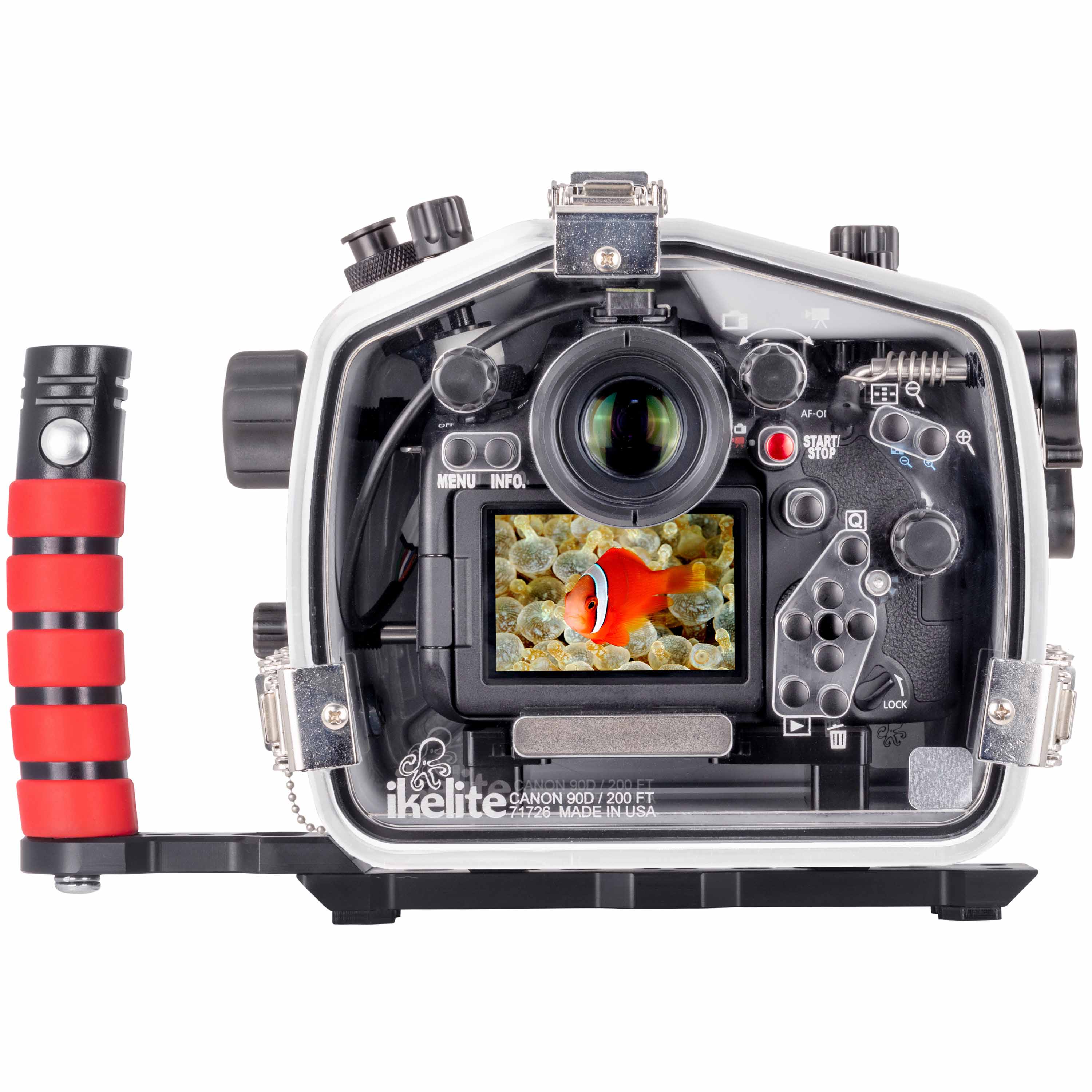 Ikelite 71726 200DL Underwater Housing for Canon EOS 90D DSLR Cameras