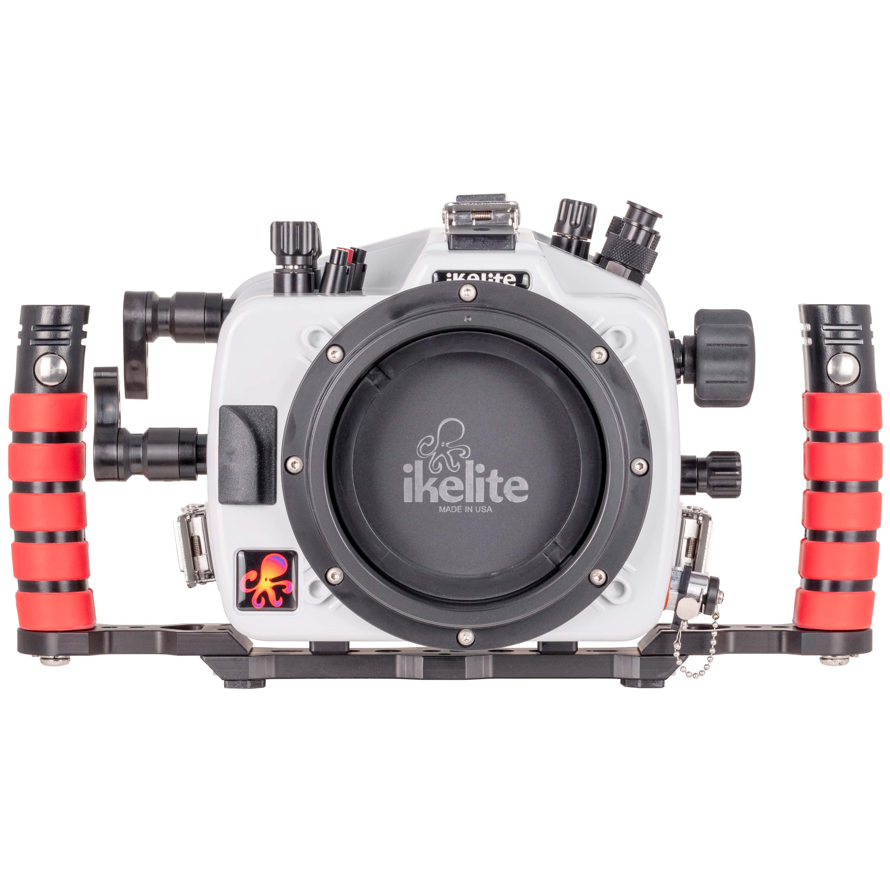 Ikelite 200DL Underwater Housing for Canon EOS R5 II Deluxe Version with Handles, Vacuum Pump, & USB-C Charging Bulkhead