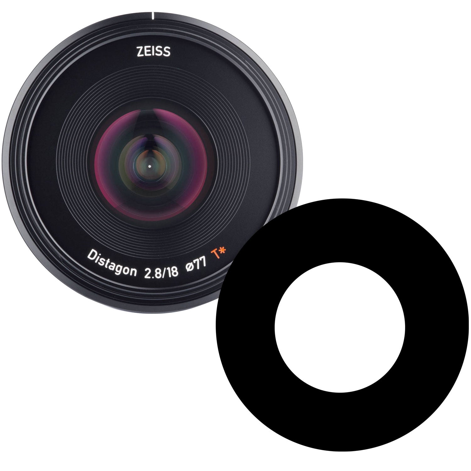 Ikelite Anti-Reflection Ring for ZEISS Batis 18mm f/2.8 Lens for Sony E