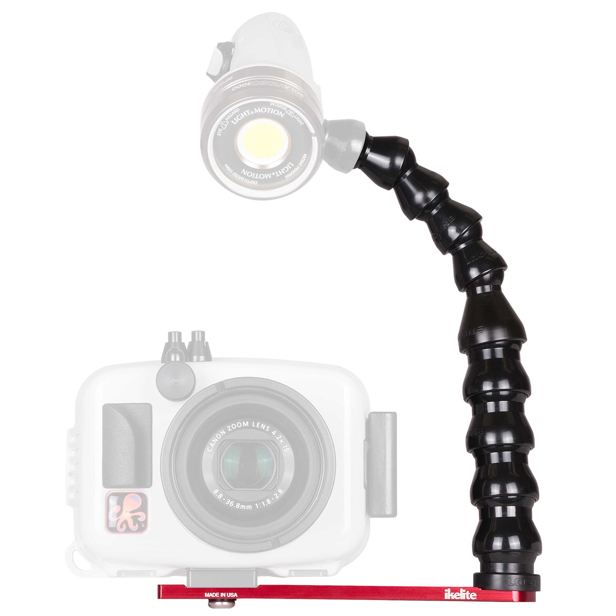 Action Tray with Light Arm