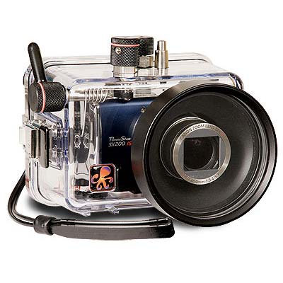 Underwater Housing for Canon PowerShot SX200 IS