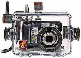 Underwater Housing for Nikon COOLPIX P1, P2