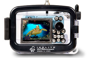 Underwater Housing for Sony Cyber-shot W110, W120, W130