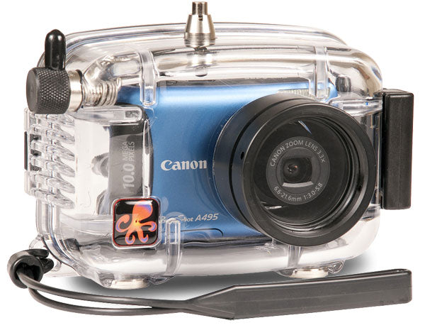 Underwater Housing for Canon PowerShot A490, A495