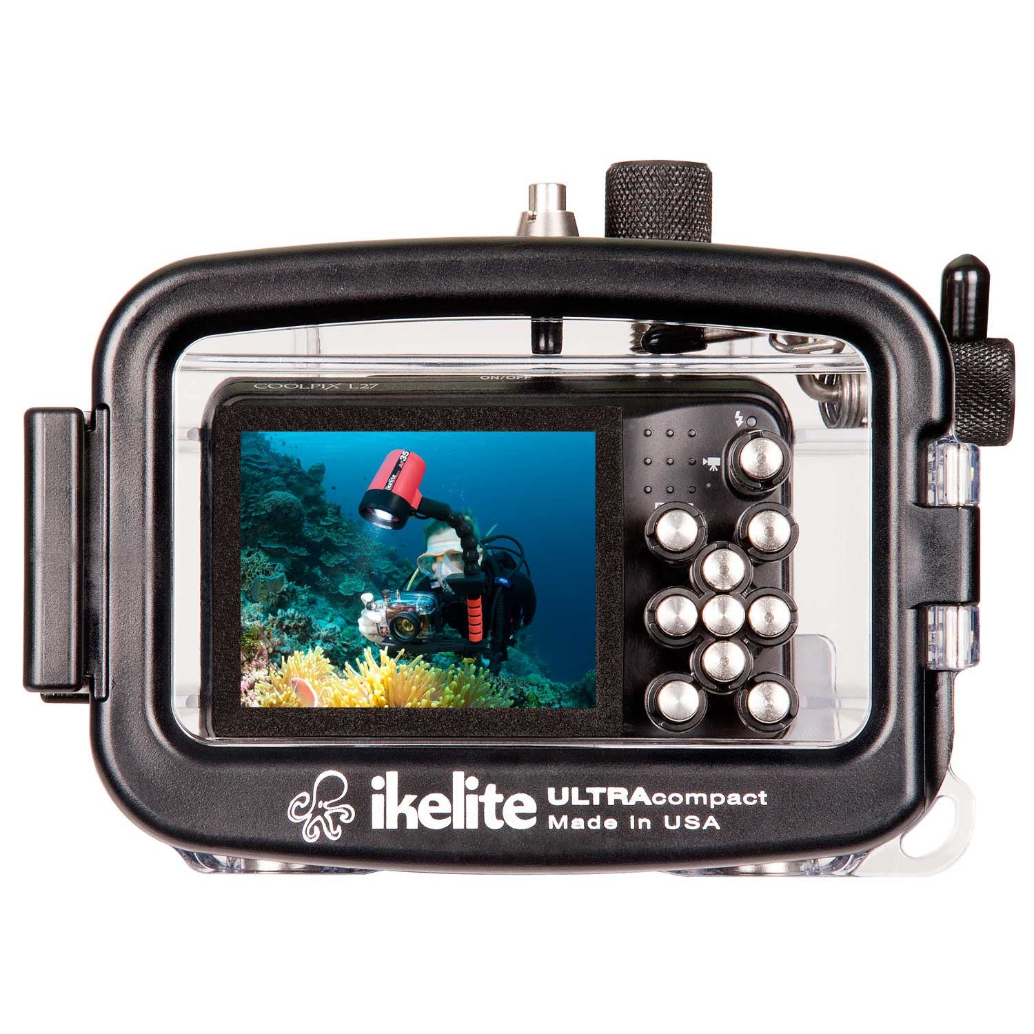 Underwater Housing for Nikon COOLPIX L27