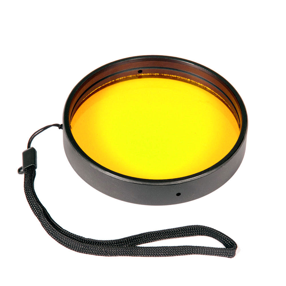Yellow Fluorescence Filter for 3.9 Inch Diameter Ports