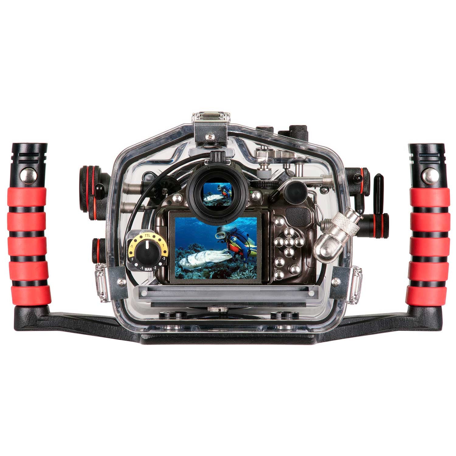 200FL Underwater TTL Housing for Nikon D5200 DSLR Cameras