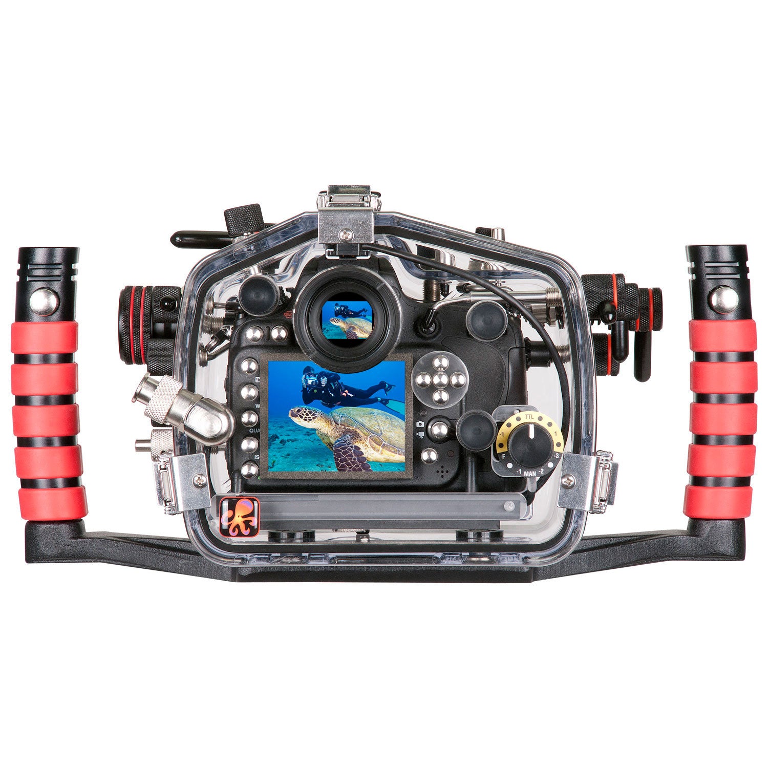 200FL Underwater TTL Housing for Nikon D600 D610 DSLR Cameras