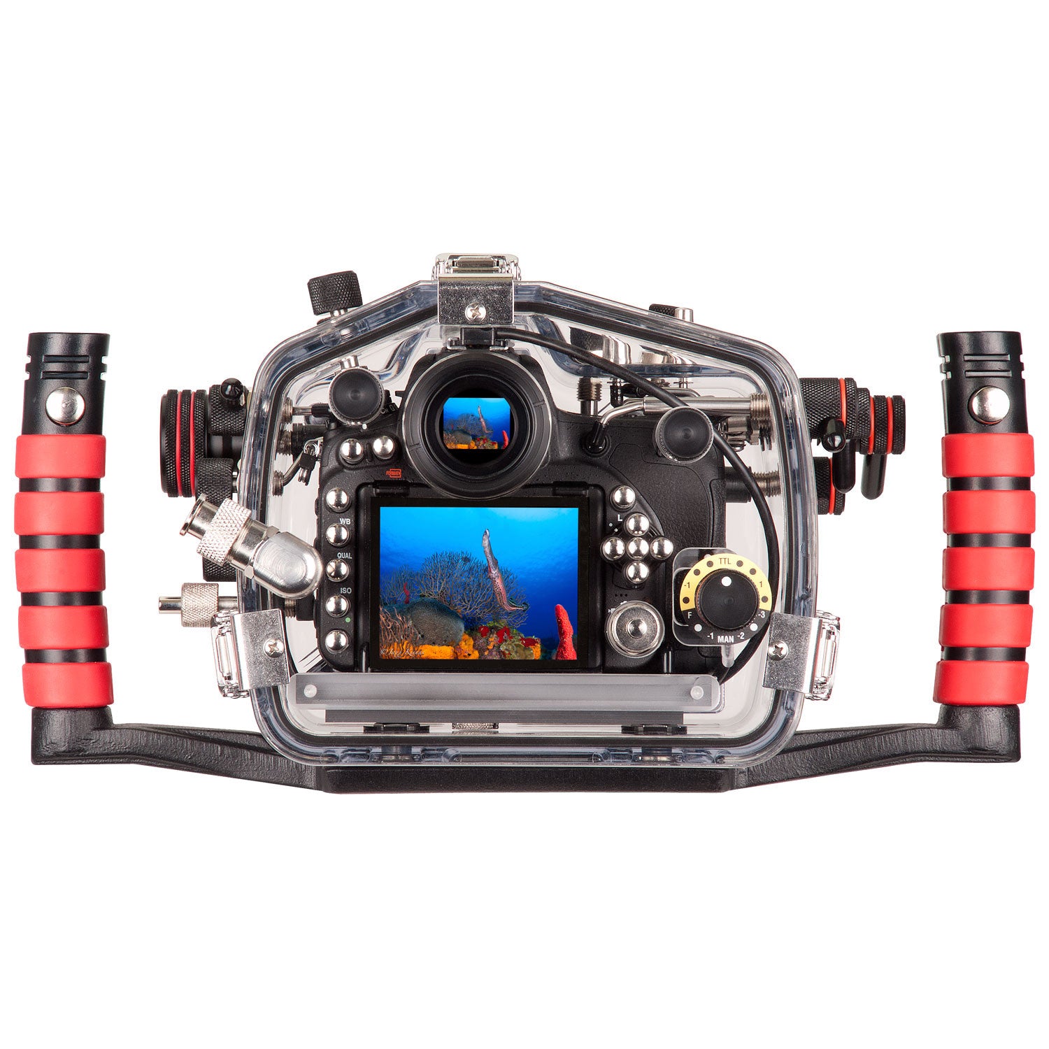 200FL Underwater TTL Housing for Nikon D750 DSLR Camera