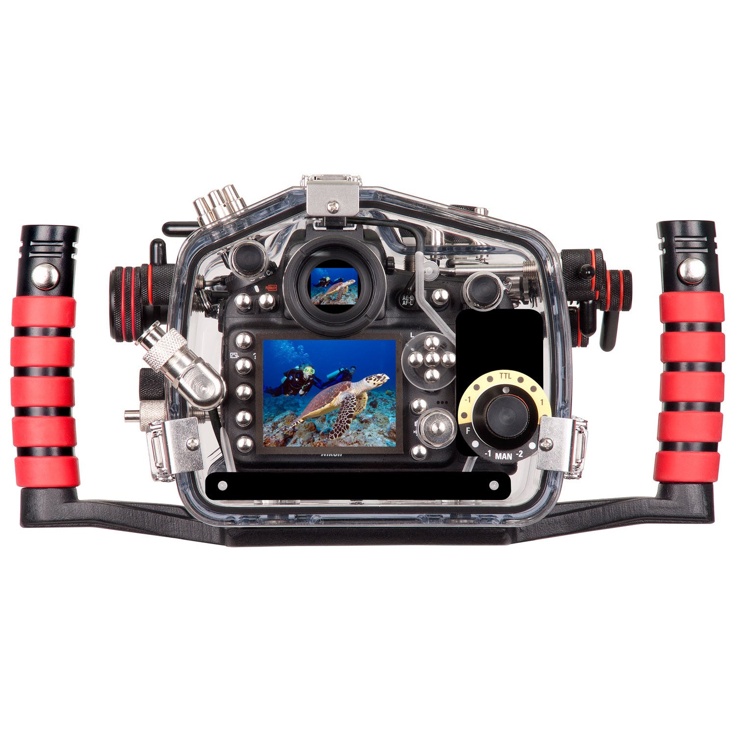 200FL Underwater TTL Housing for Nikon D810 DSLR Cameras