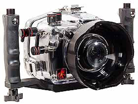 200FL Underwater TTL Housing for Canon EOS 300D Rebel DSLR