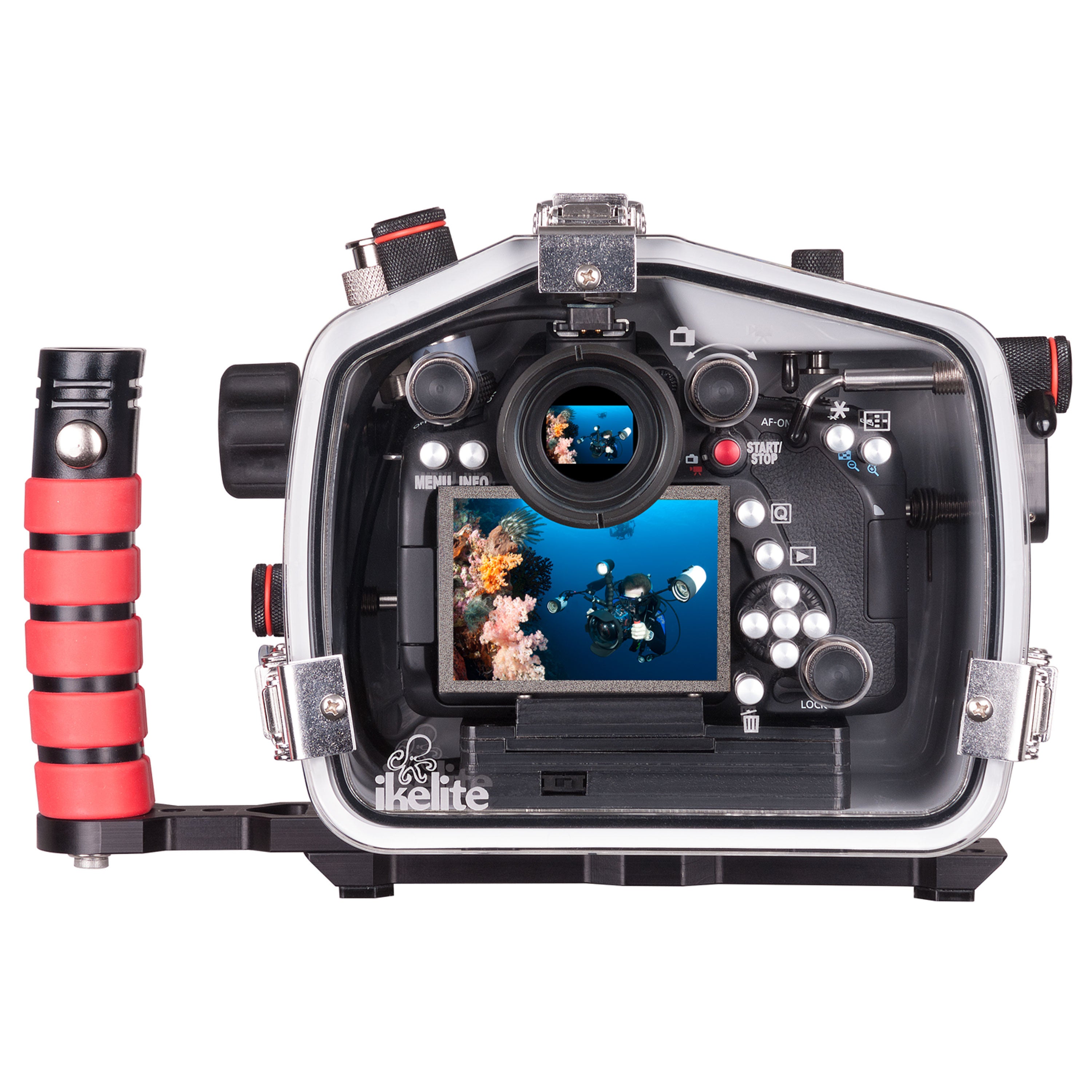 200FL Underwater TTL Housing for Canon EOS 80D DSLR Cameras