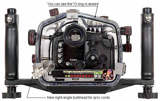 200FL Underwater TTL Housing for Canon EOS 20D DSLR Camera