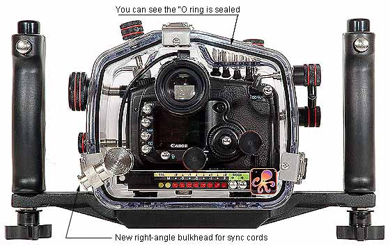 200FL Underwater TTL Housing for Canon EOS 30D DSLR Camera