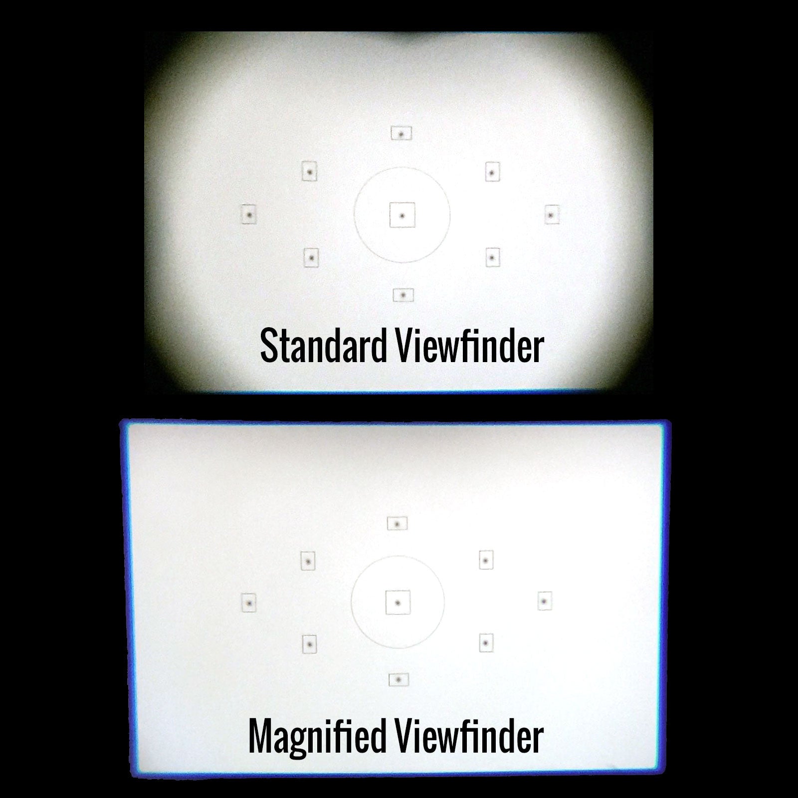 Straight Magnified Viewfinder for DSLR and Mirrorless Housings (Type 1)