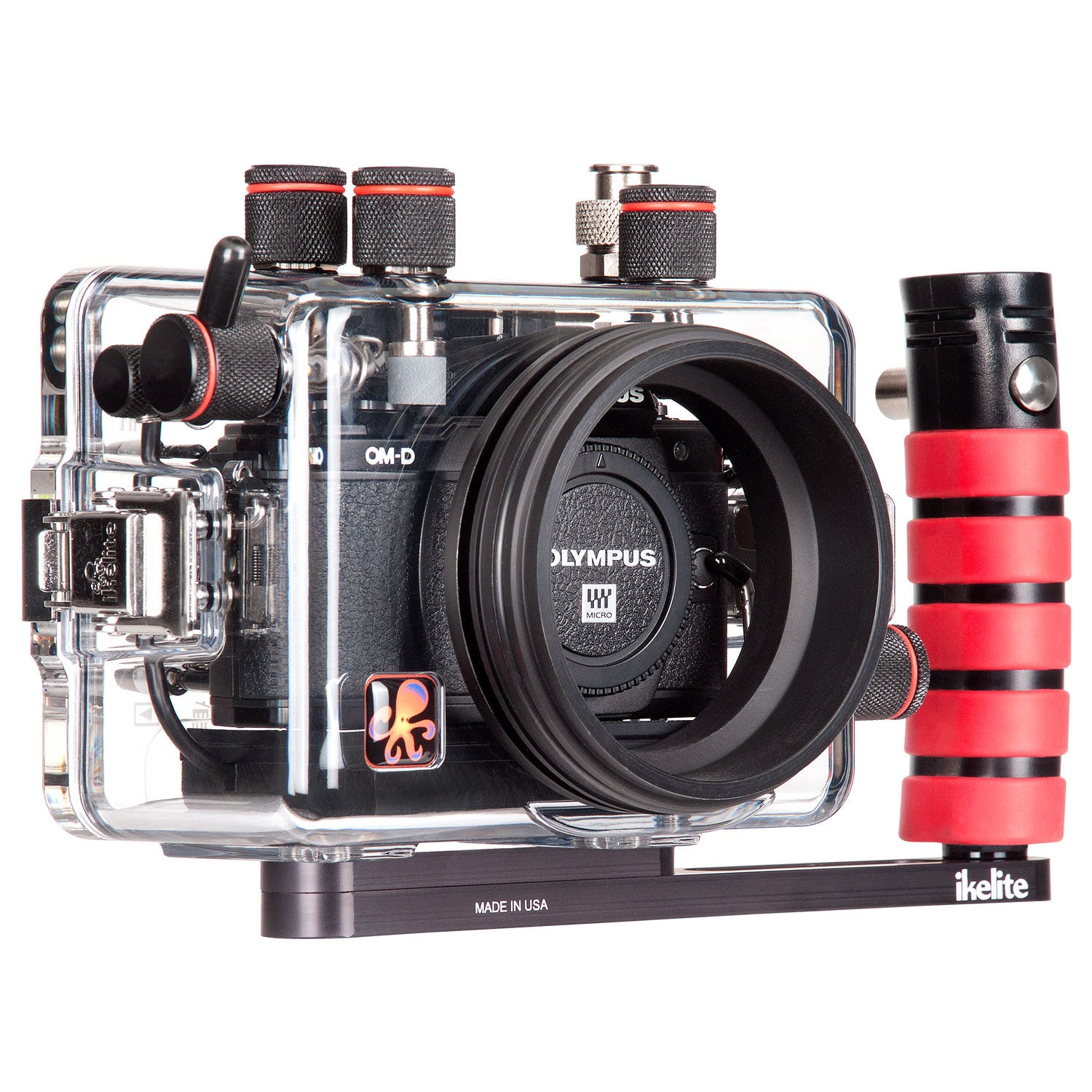 200DLM/A Underwater TTL Housing for Olympus OM-D E-M10 Mark II Mirrorless Micro Four-Thirds Cameras