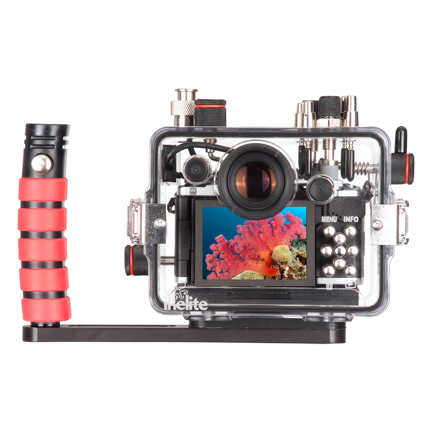 200DLM/A Underwater TTL Housing for Olympus OM-D E-M5 Mark II Mirrorless Micro Four-Thirds Camera