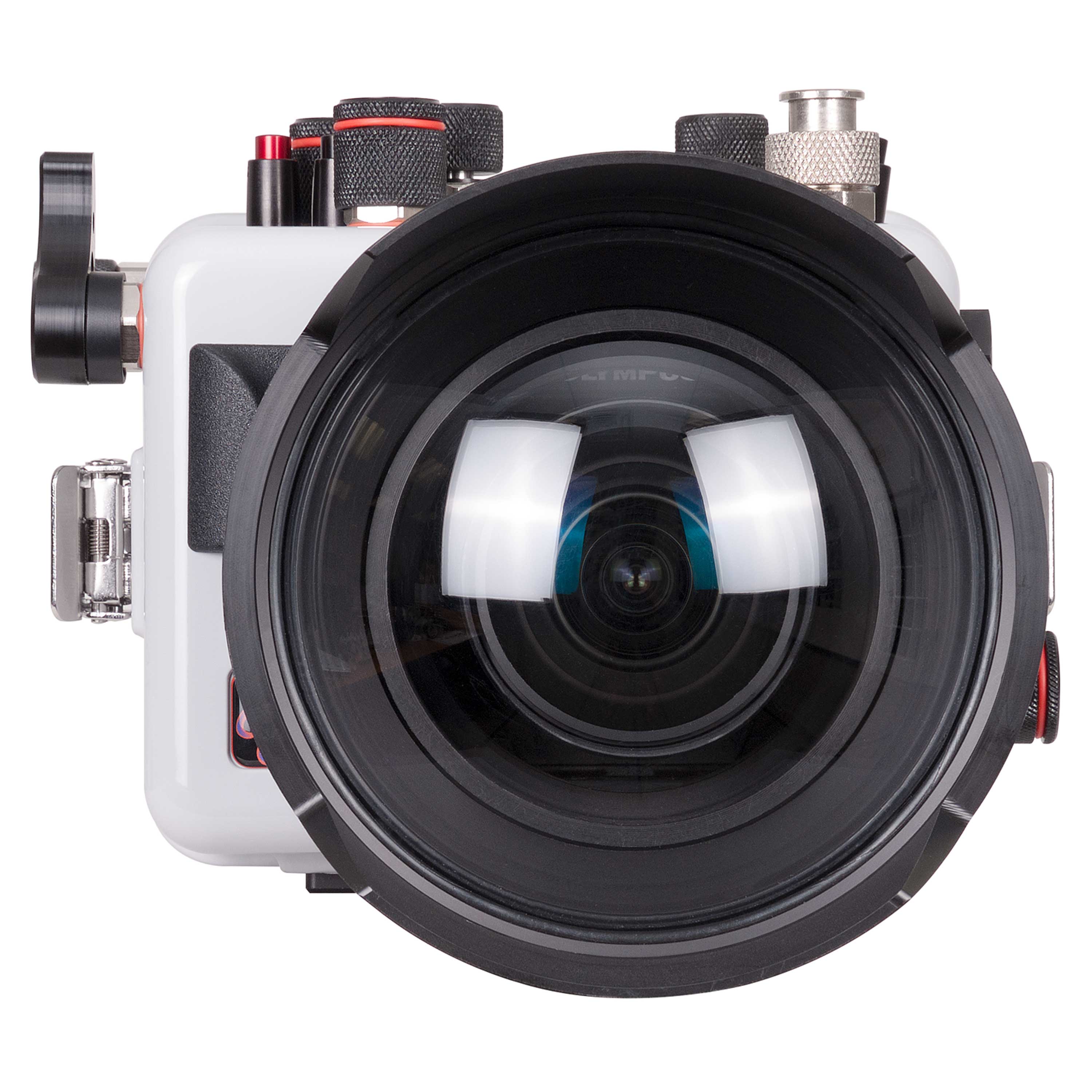 200DLM/B Underwater TTL Housing for Olympus OM-D E-M1 Mark II Mirrorless Micro Four-Thirds Cameras