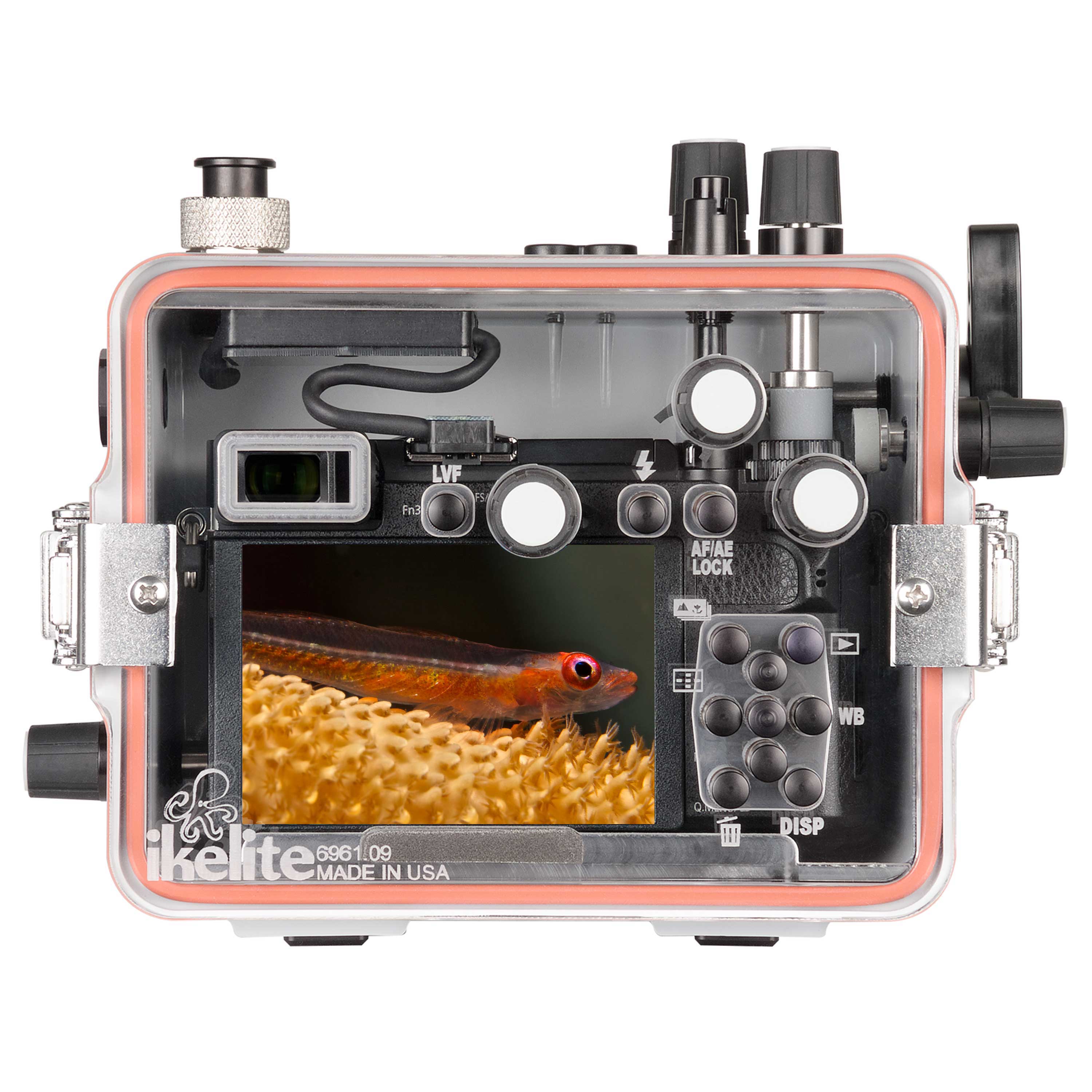 200DLM/B Underwater TTL Housing for Panasonic Lumix GX9 Mirrorless Micro Four-Thirds Cameras