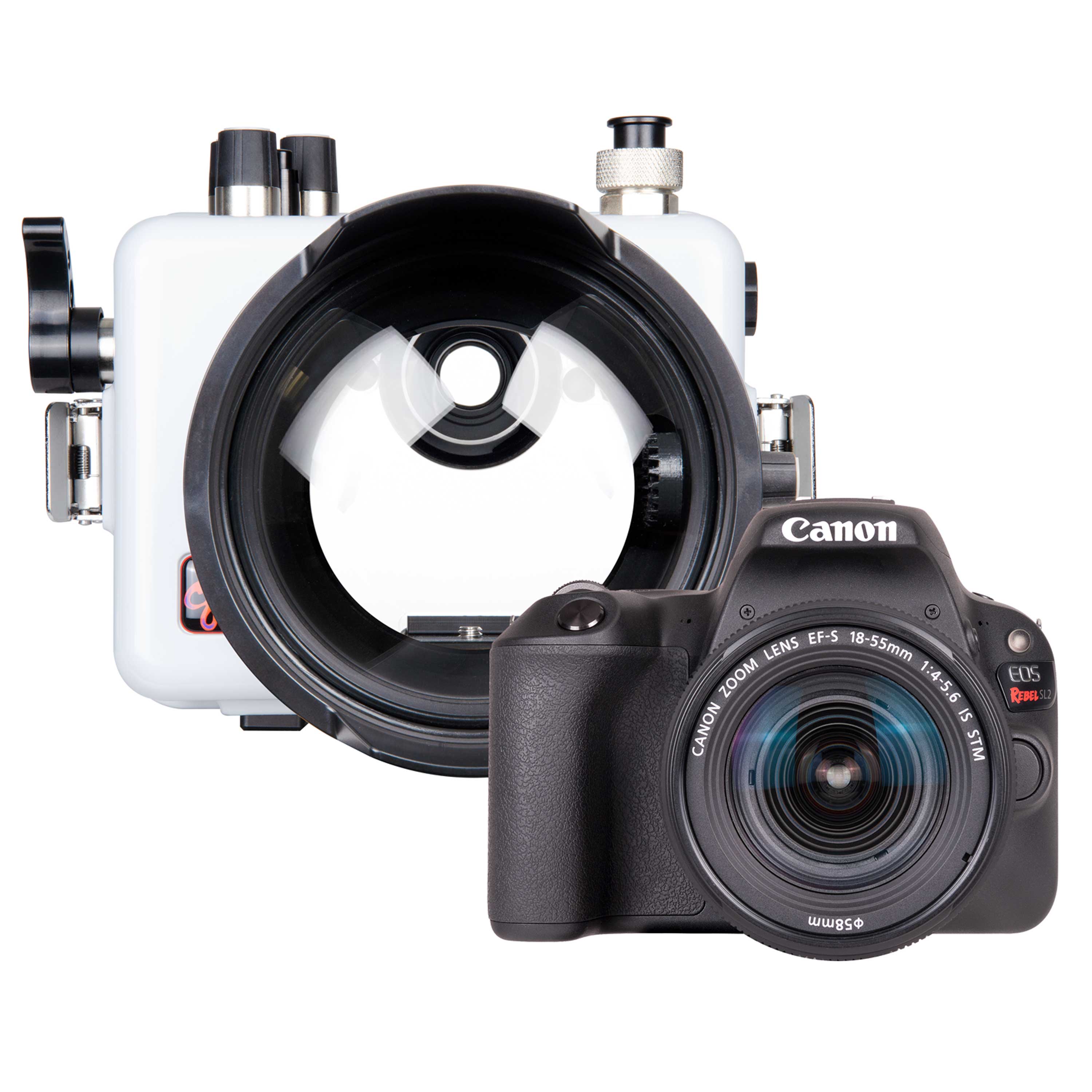 200DLM/C Underwater Housing and Canon Rebel SL2 Camera Kit