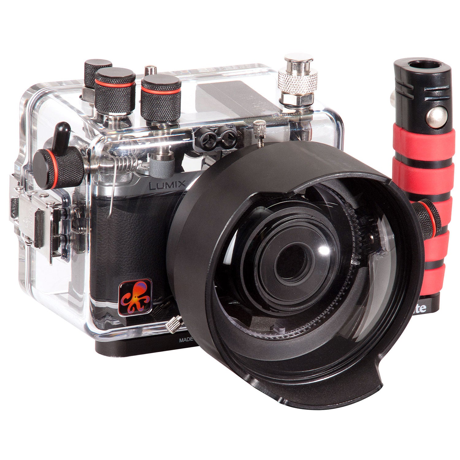 200DLM/A Underwater TTL Housing for Panasonic Lumix GX7 Mirrorless Micro Four Thirds Cameras