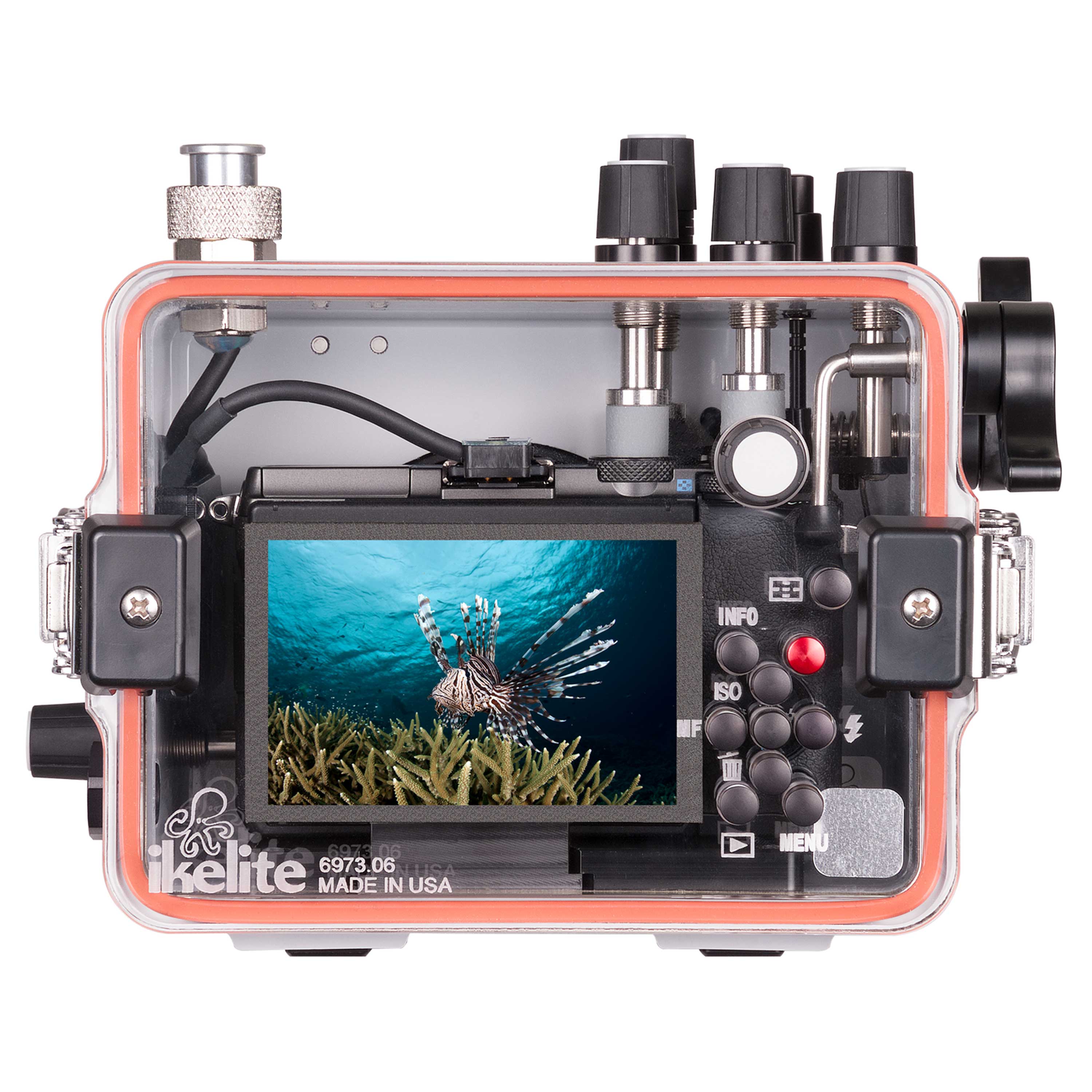 200DLM/A Underwater Housing for Canon EOS M6 Mirrorless Digital Camera