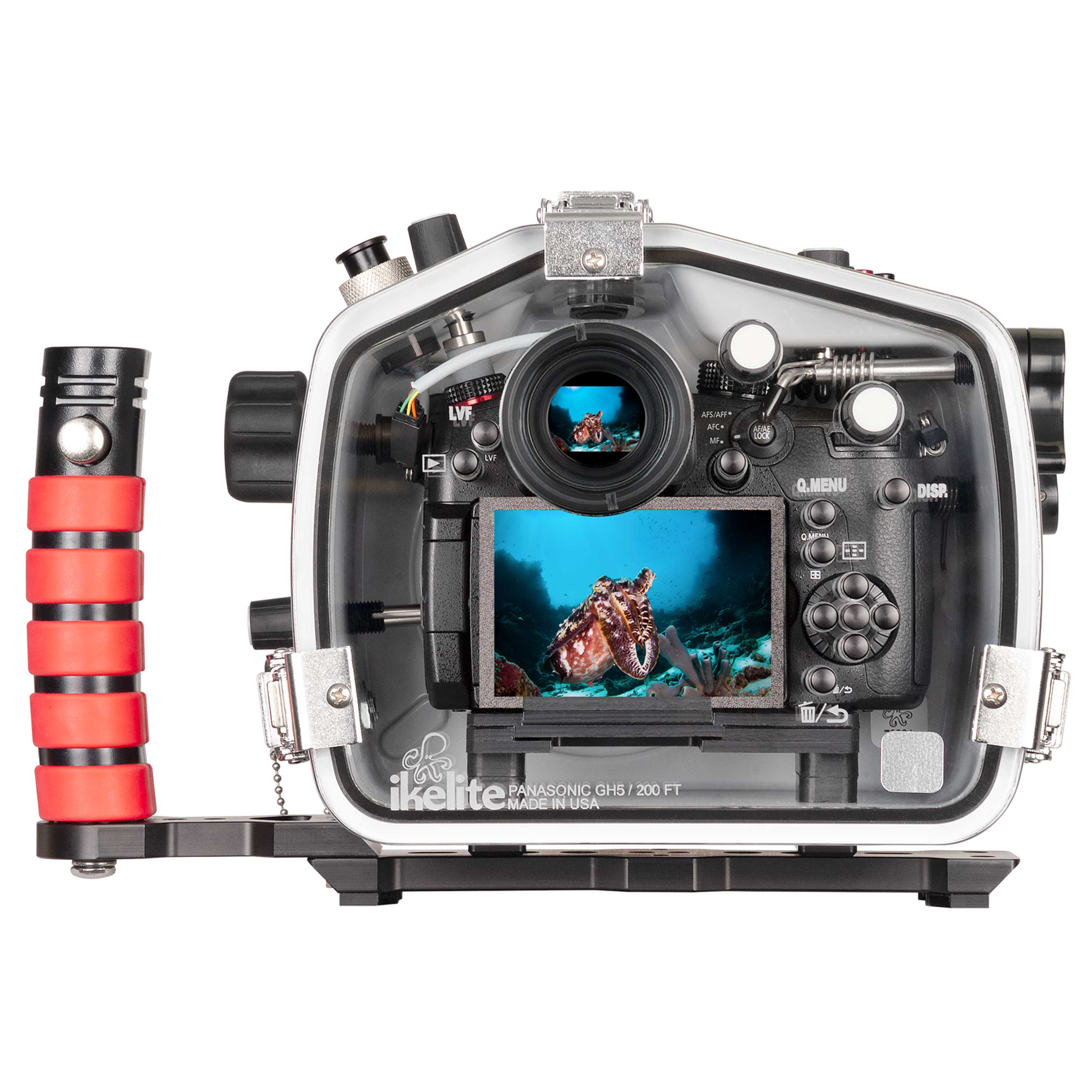 200DL Underwater Housing for Panasonic Lumix GH5, GH5S Mirrorless Micro Four-Thirds Cameras