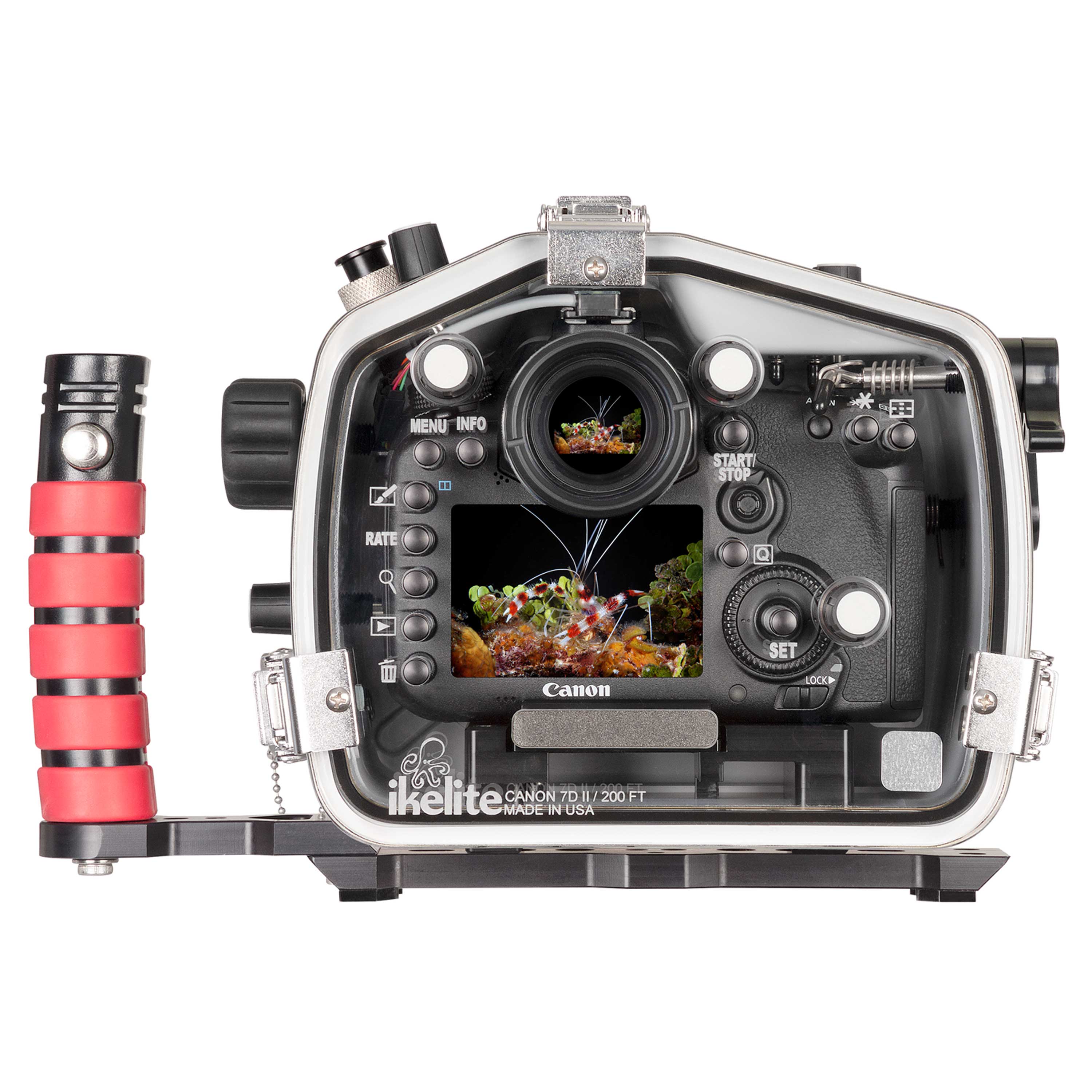 200DL Underwater Housing for Canon EOS 7D Mark II DSLR Cameras