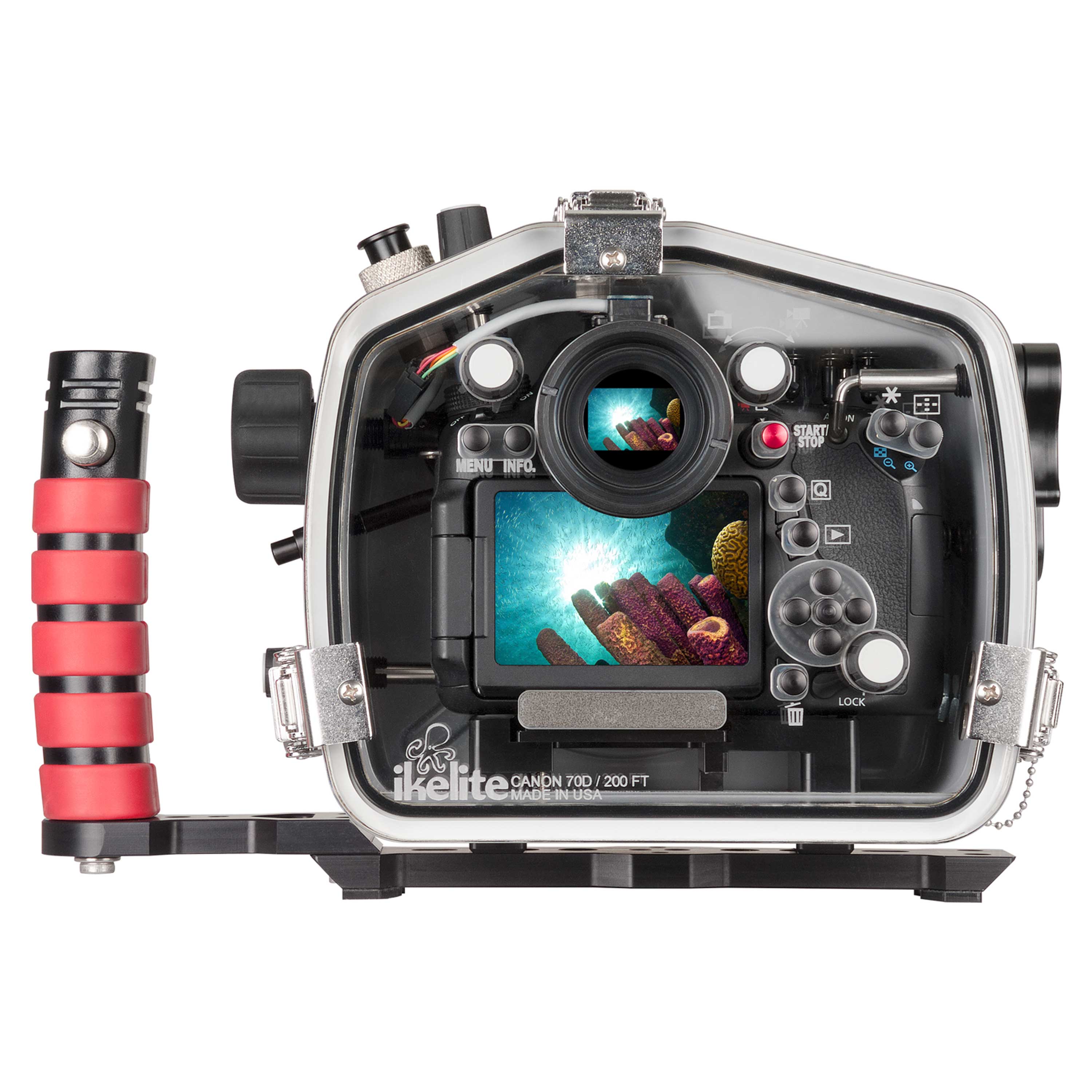 200DL Underwater Housing for Canon EOS 70D DSLR Cameras