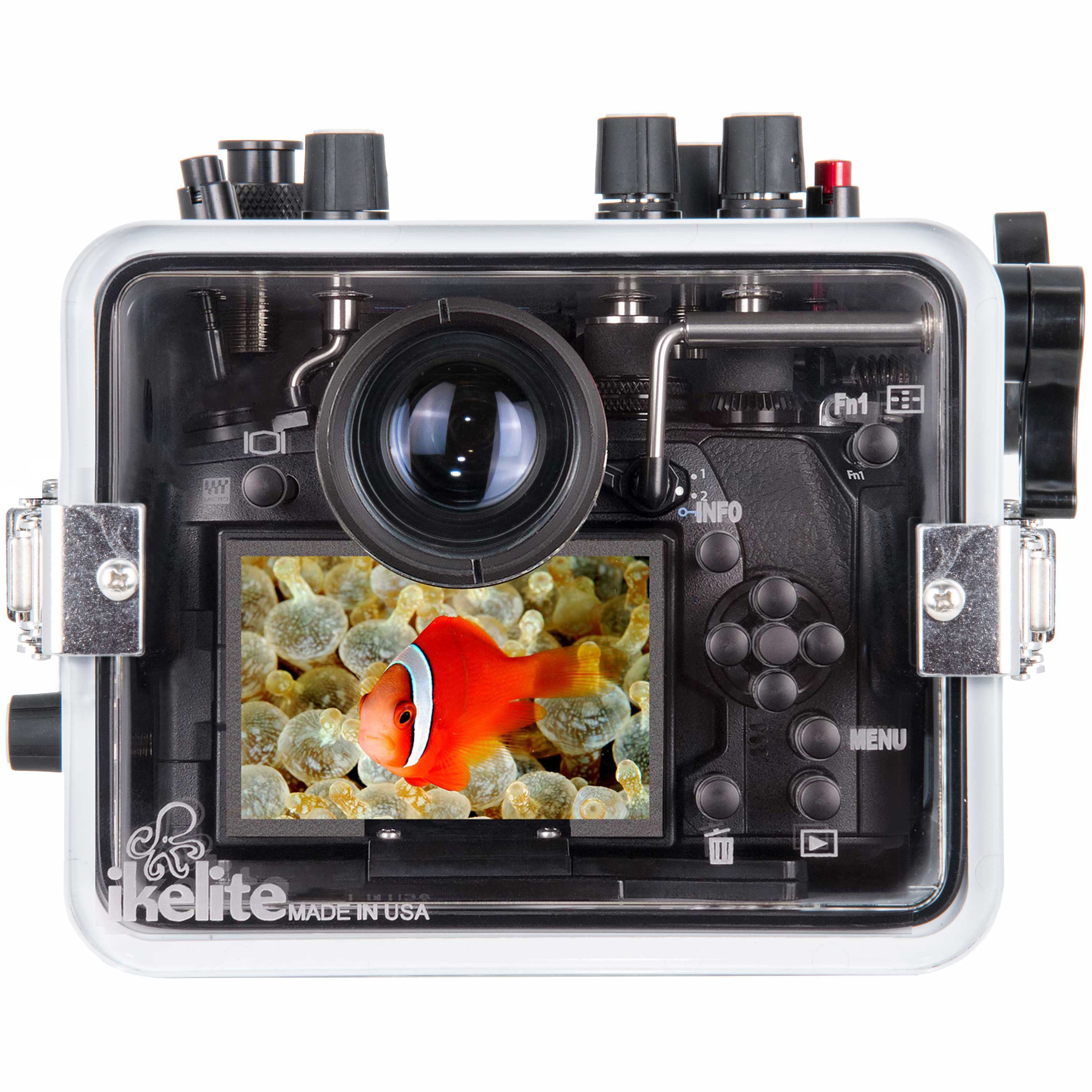 Ikelite 200DLM/B Underwater Housing for Olympus OM-D E-M1 II Mirrorless Cameras