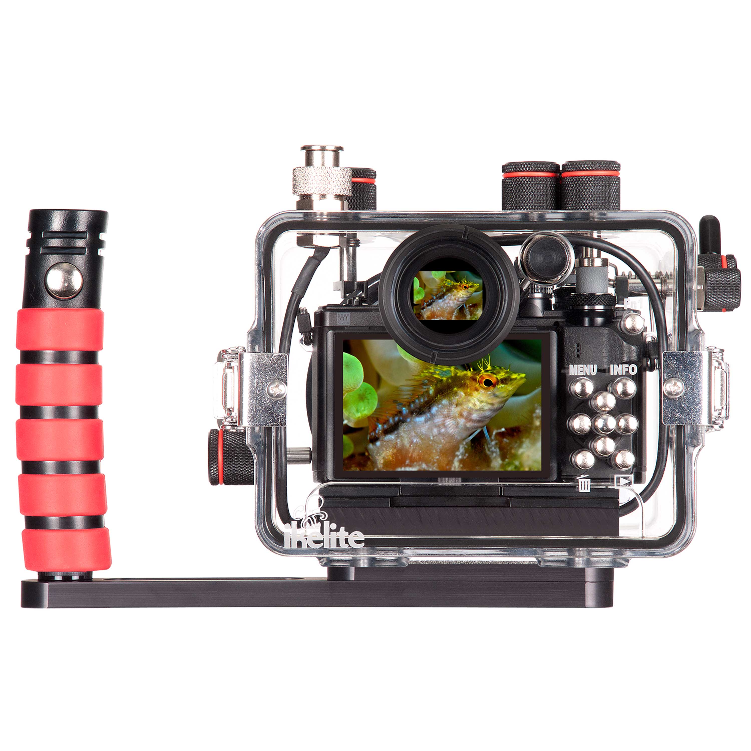 200DLM/A Underwater TTL Housing for Olympus OM-D E-M10 Mark II Mirrorless Micro Four-Thirds Cameras