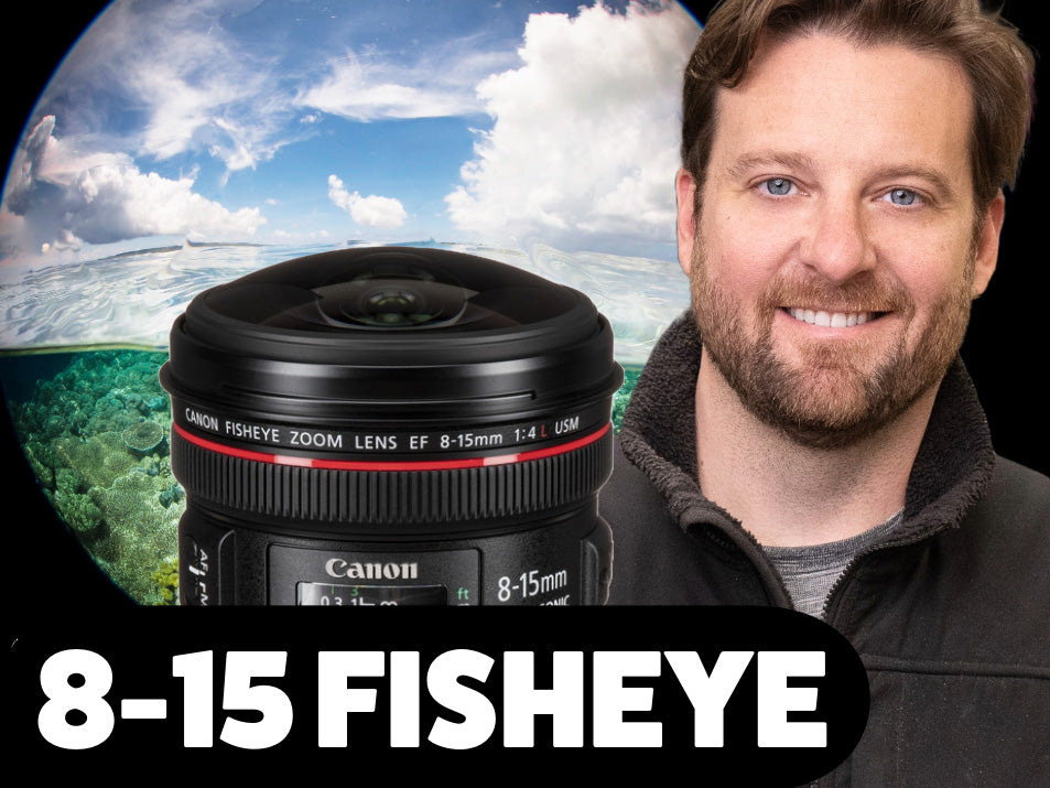 Canon EF 8-15mm Fisheye // Ikelite 200DLM/D Underwater Housing Assembly [VIDEO]