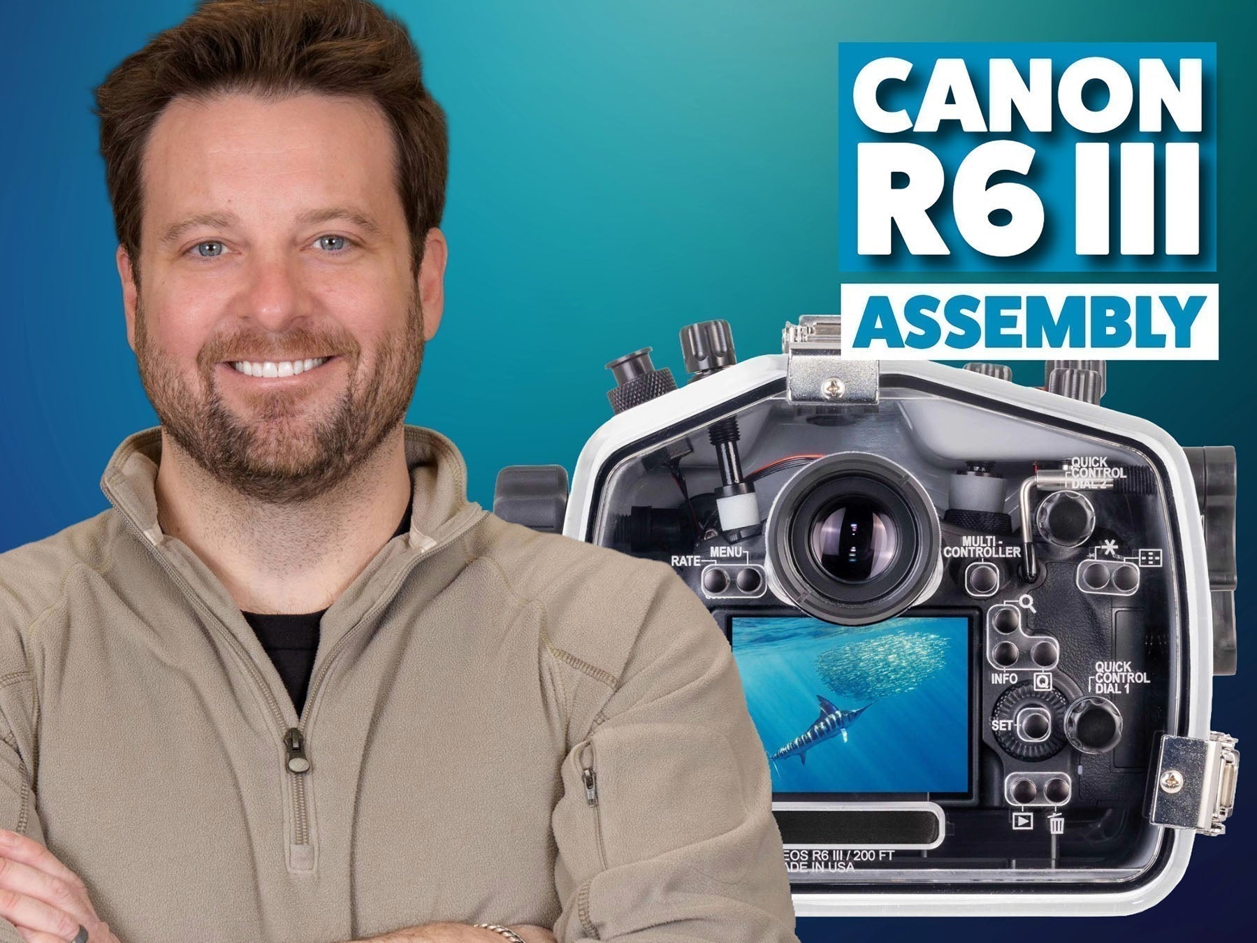 Canon R6 III Setting it up // 200DL Underwater Housing [VIDEO]