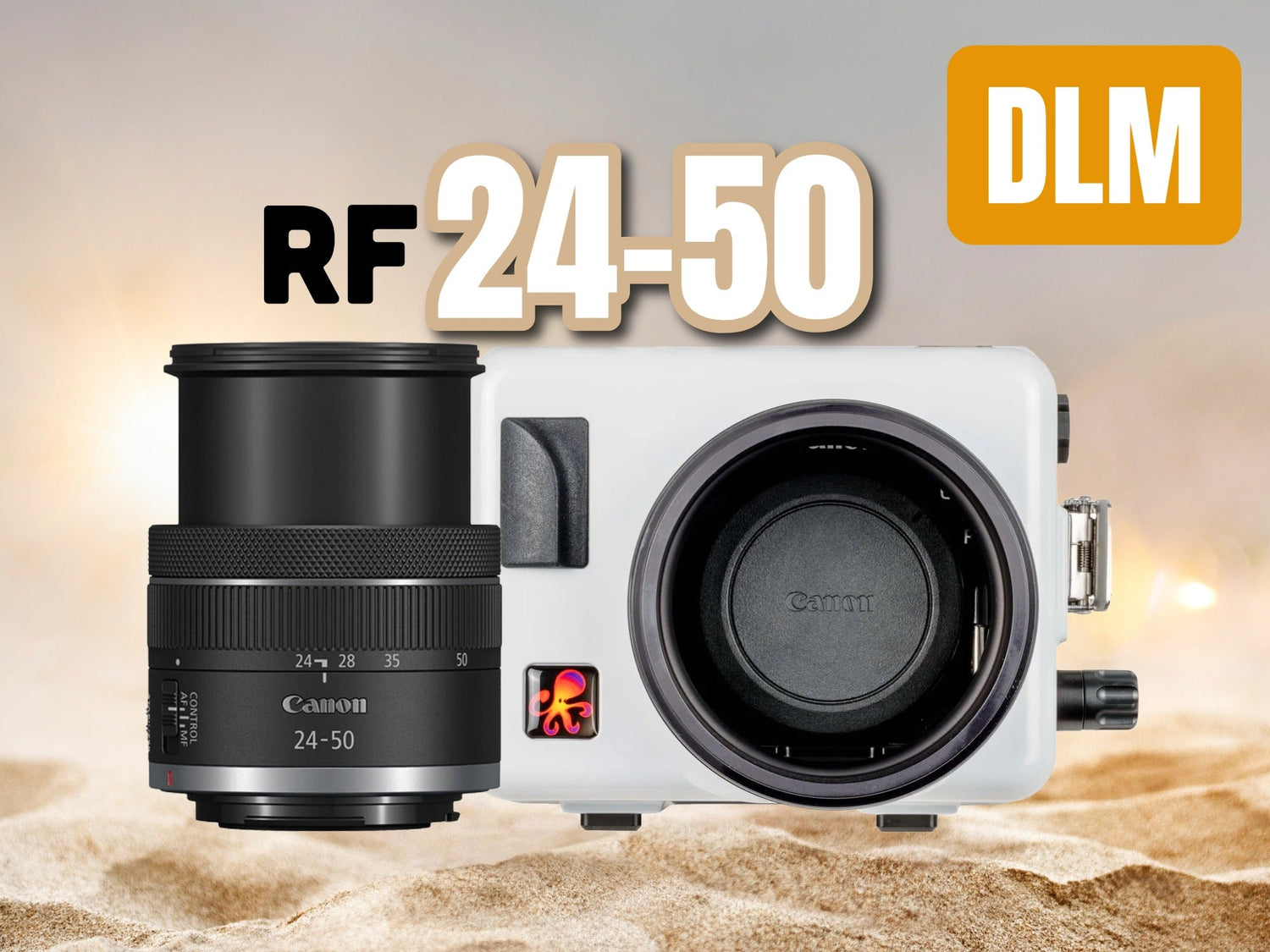 Canon RF 24-50mm Zoom Gear Installation // 200DLM Underwater Housing [VIDEO]